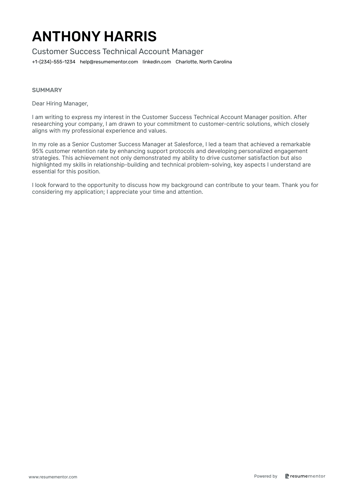 Customer Success Technical Account Manager