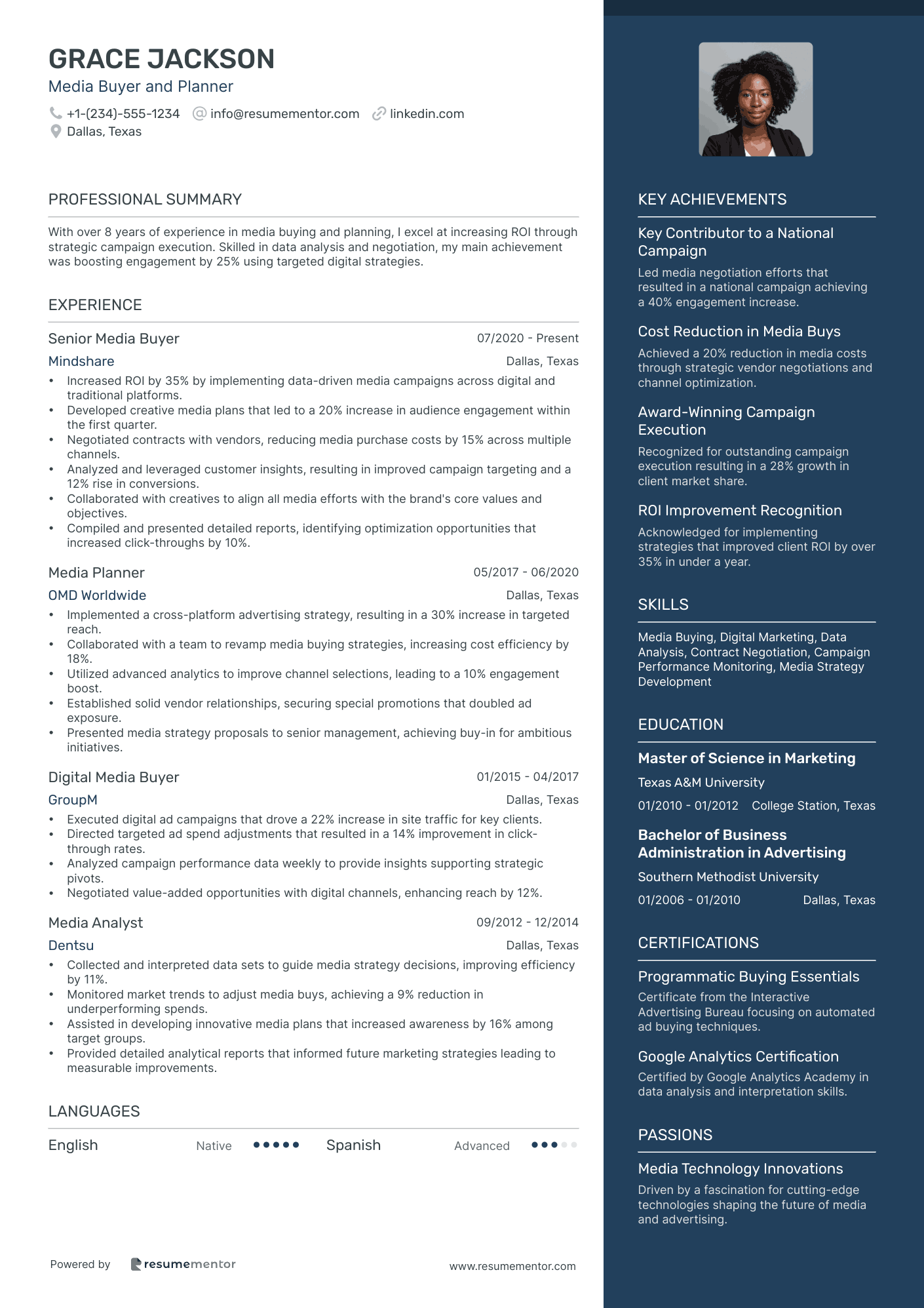 Media Buyer and Planner