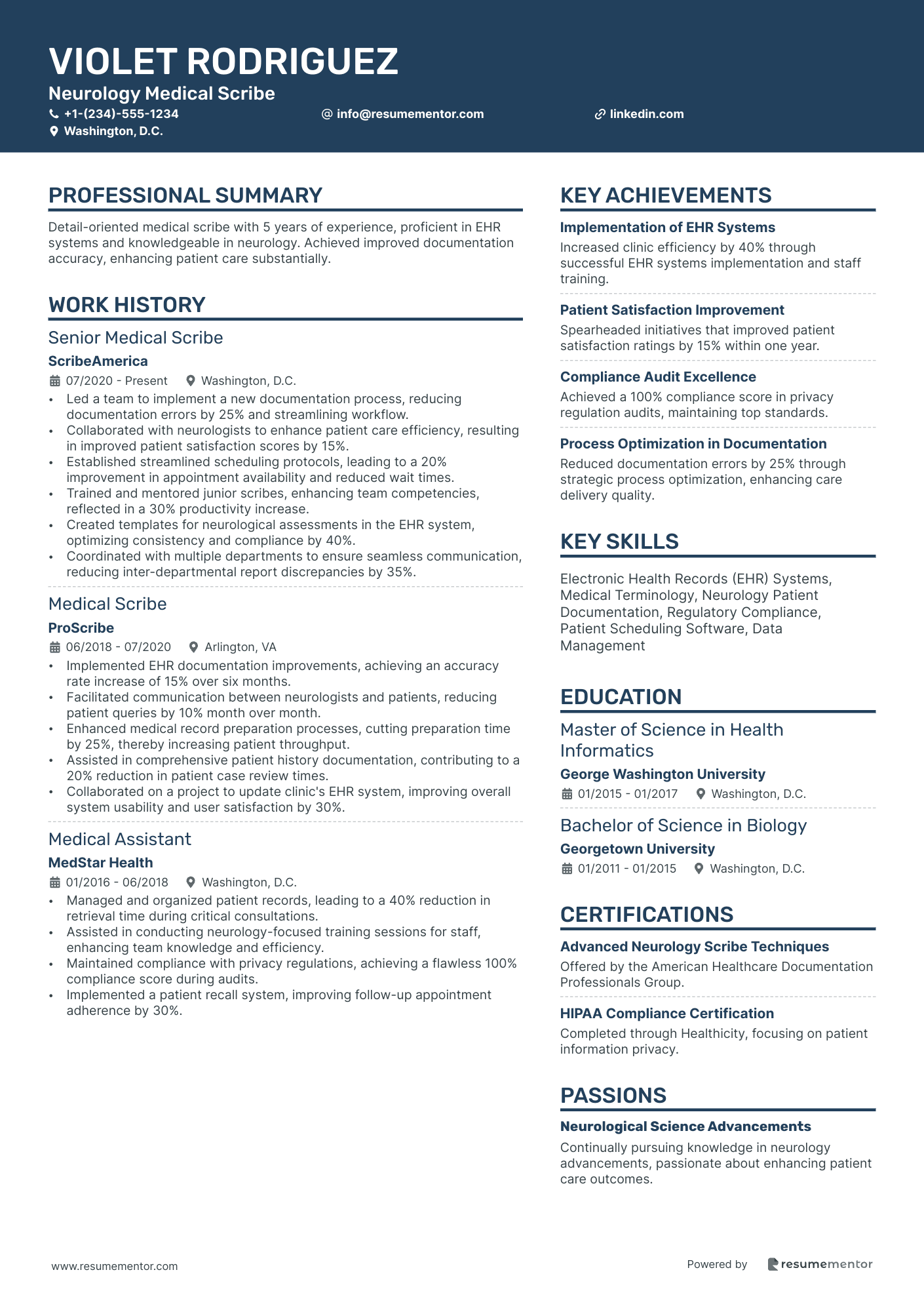 Neurology Medical Scribe