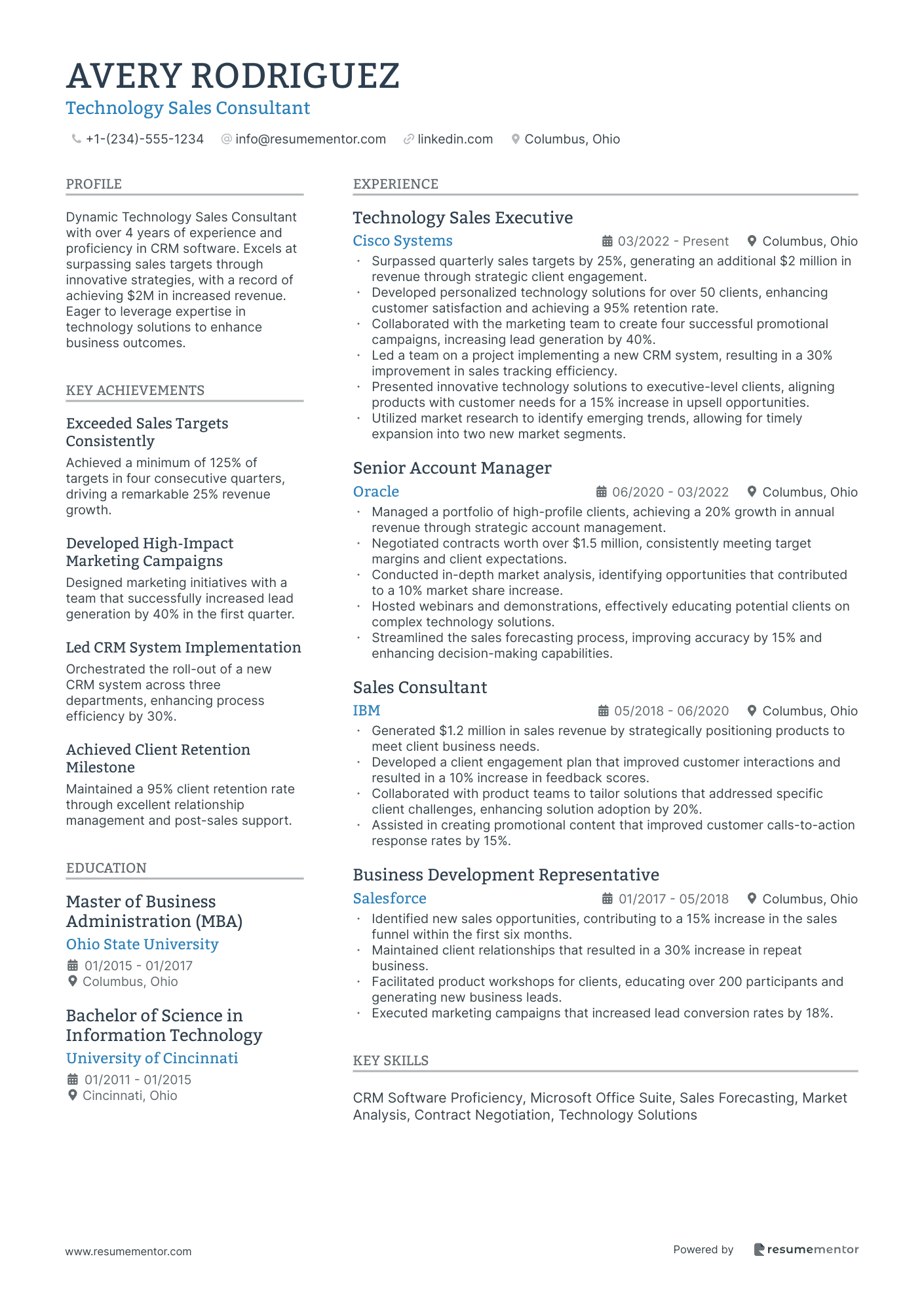 Technology Sales Consultant