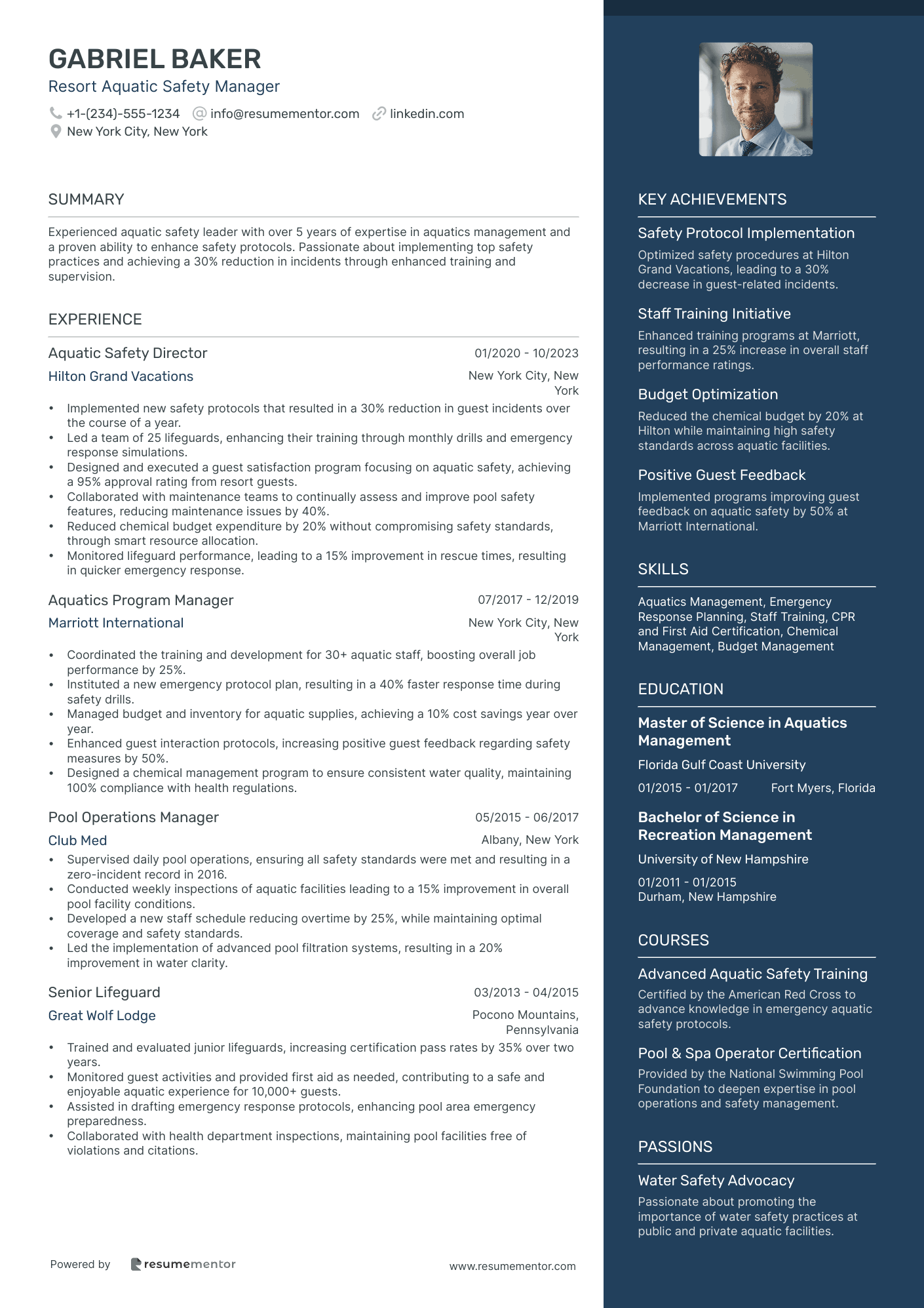 Resort Aquatic Safety Manager