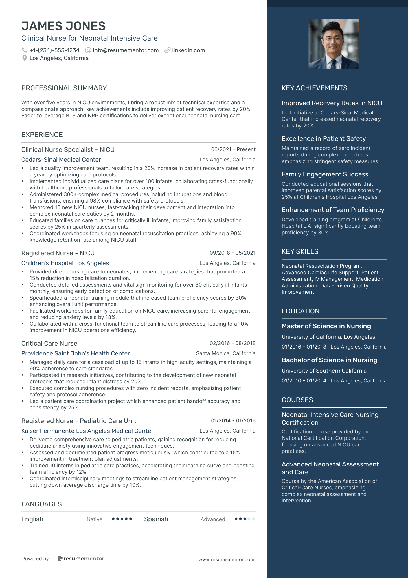 Clinical Nurse for Neonatal Intensive Care