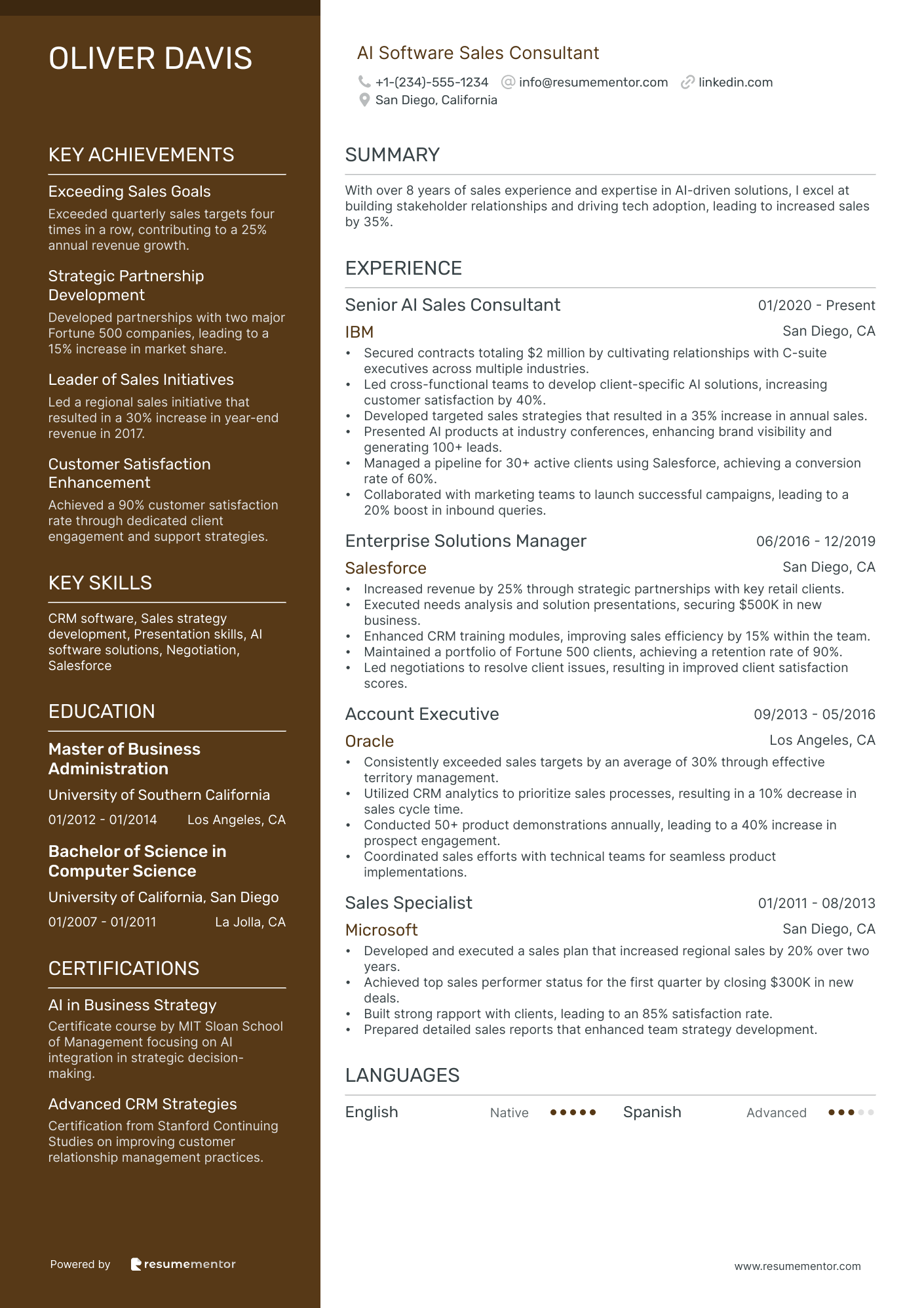 AI Software Sales Consultant