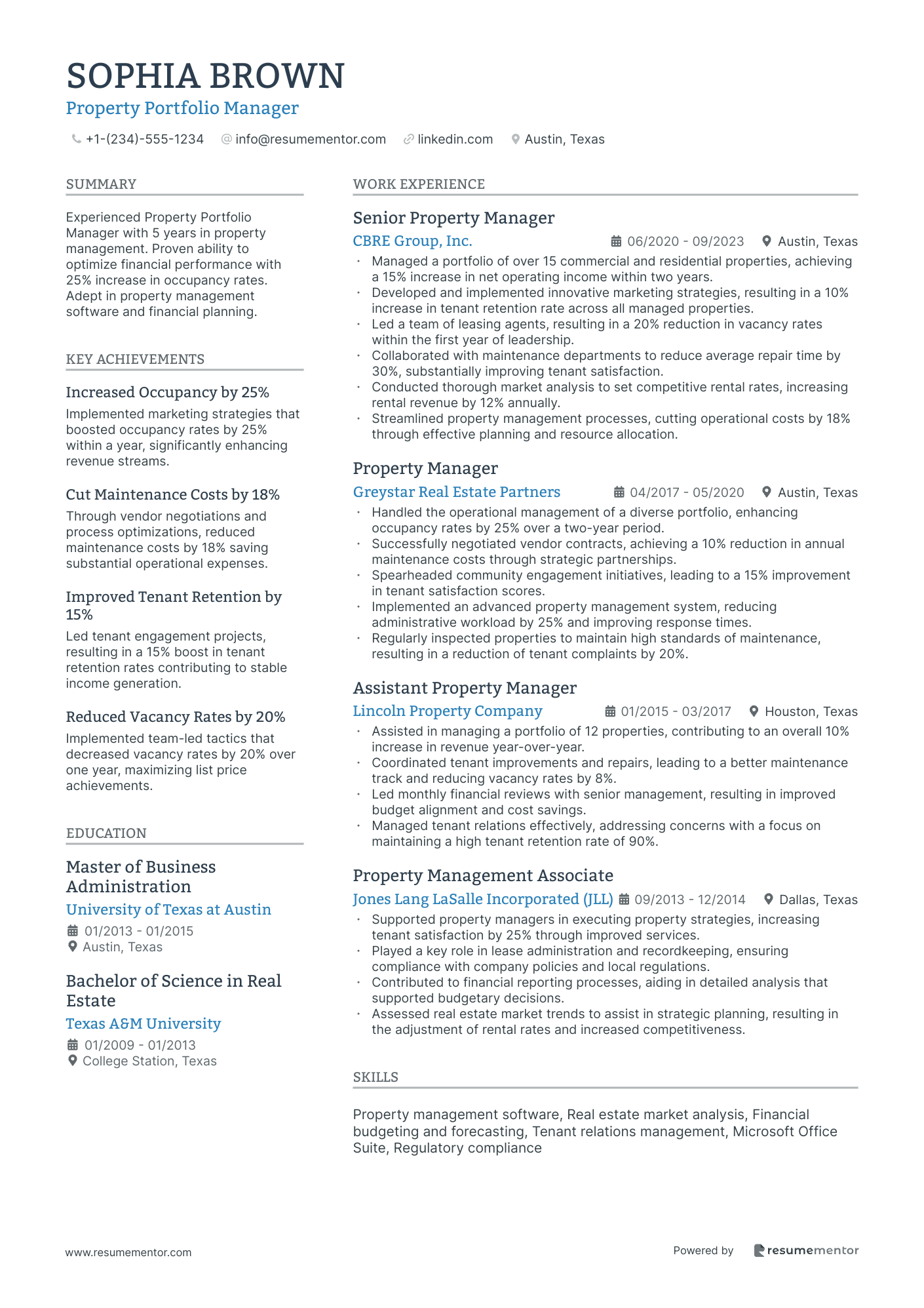 Property Portfolio Manager