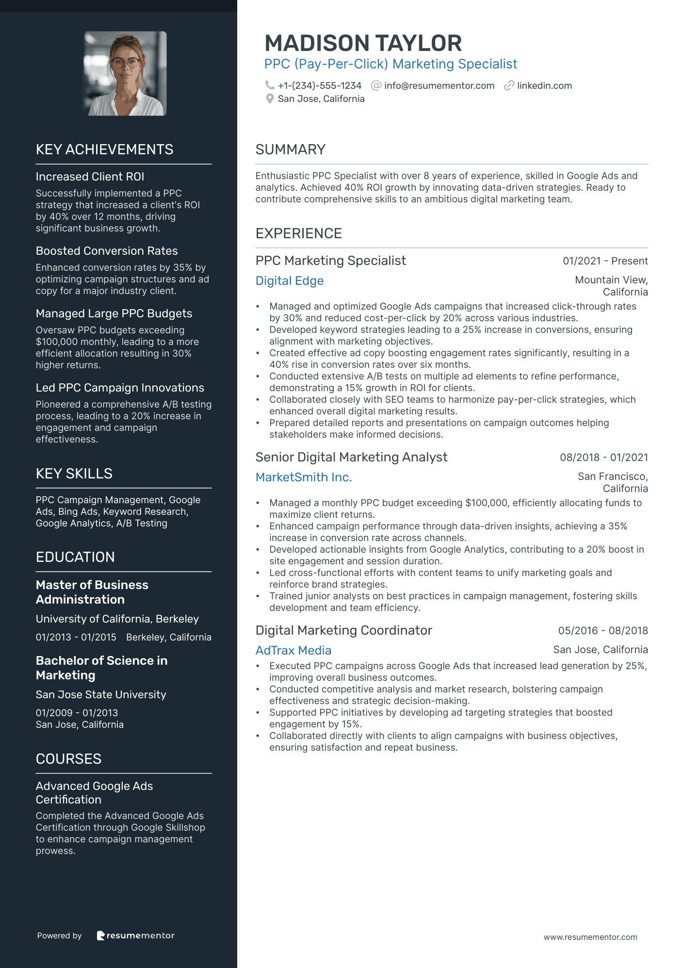 PPC (Pay Per Click) Marketing Specialist