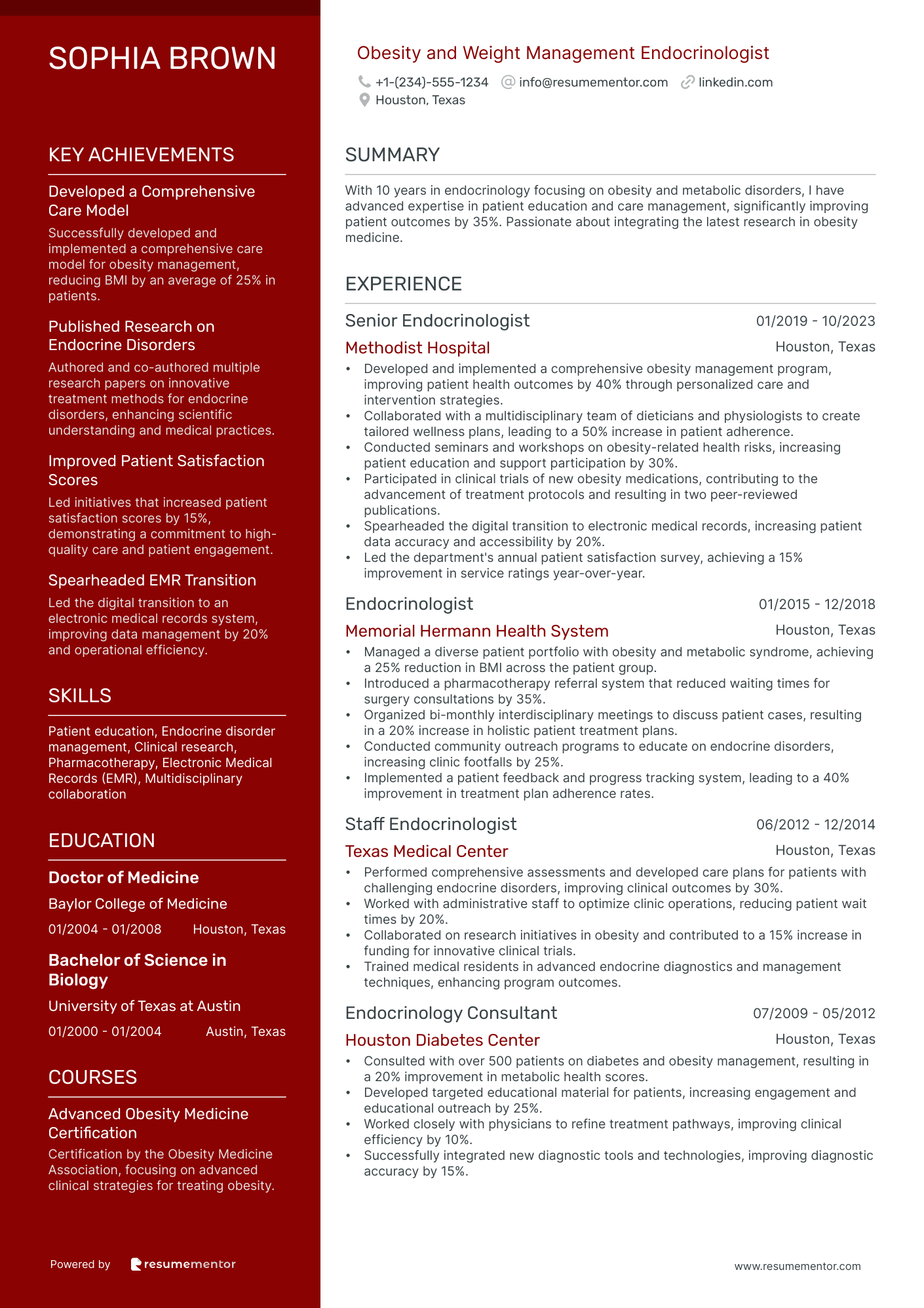 Obesity and Weight Management Endocrinologist