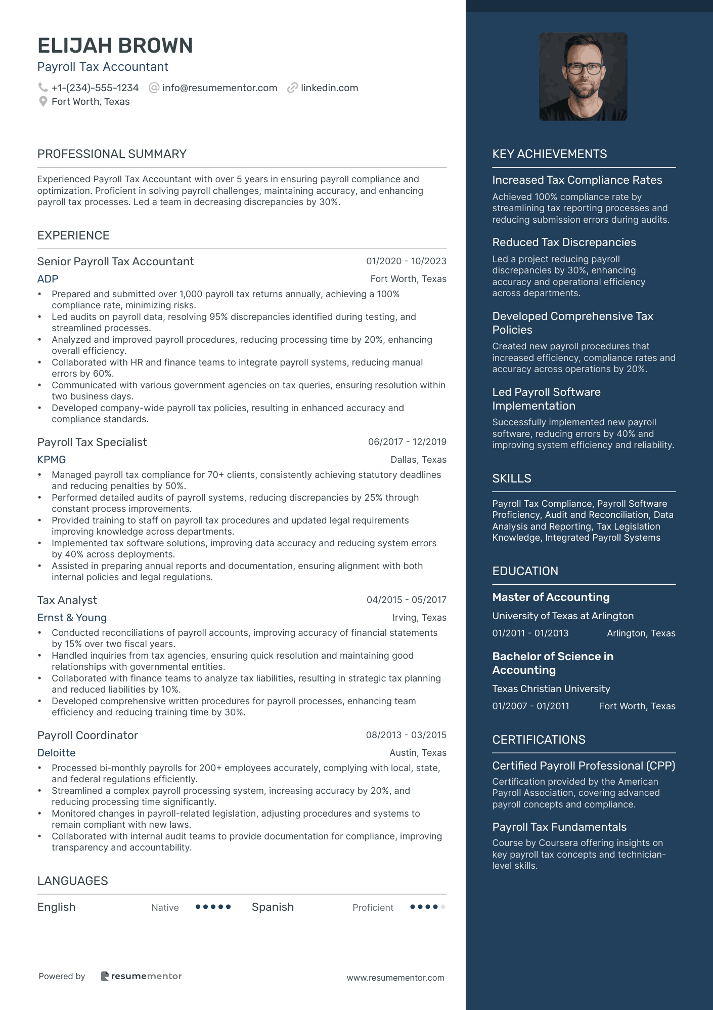 Payroll Tax Accountant