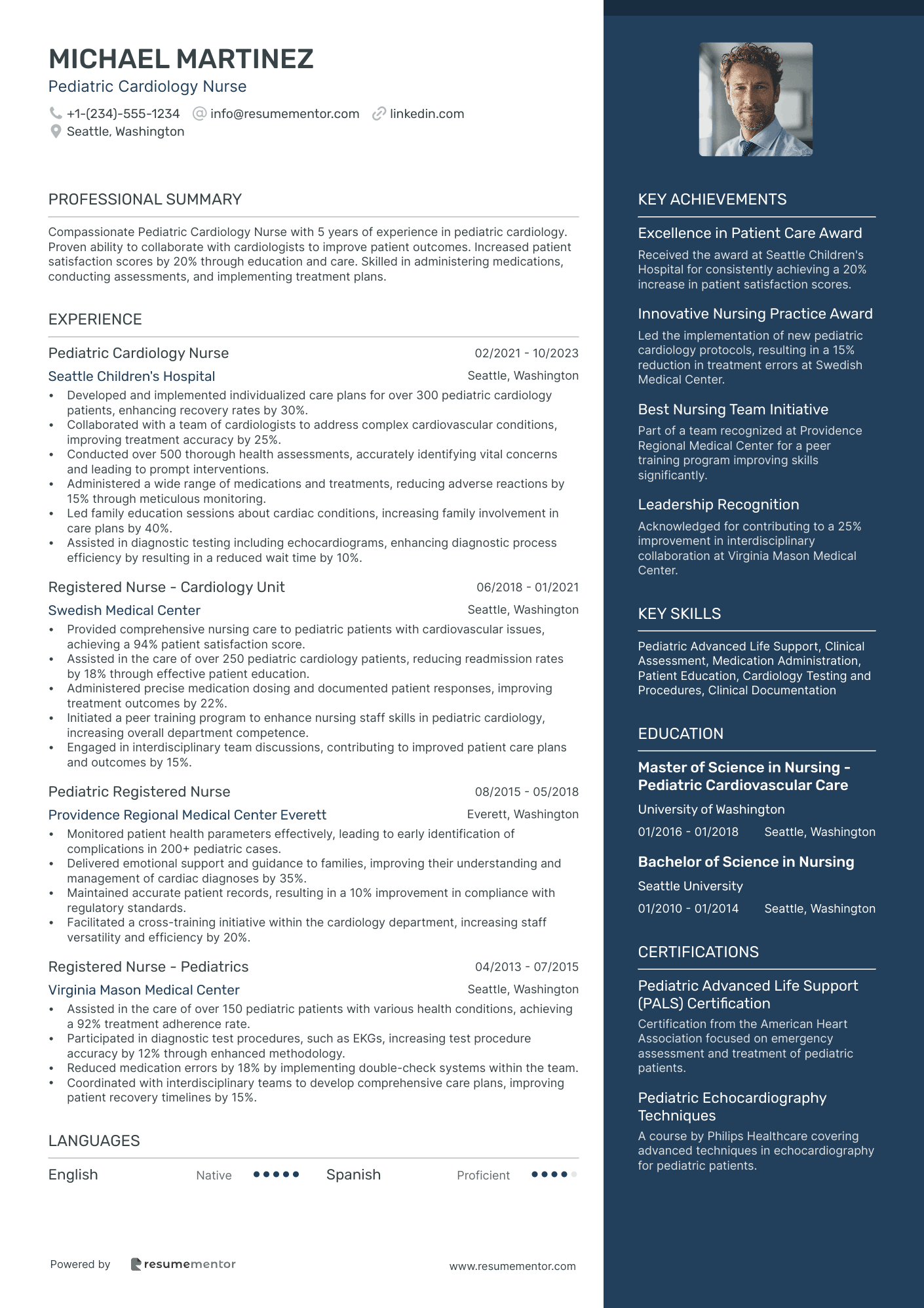 Pediatric Cardiology Nurse