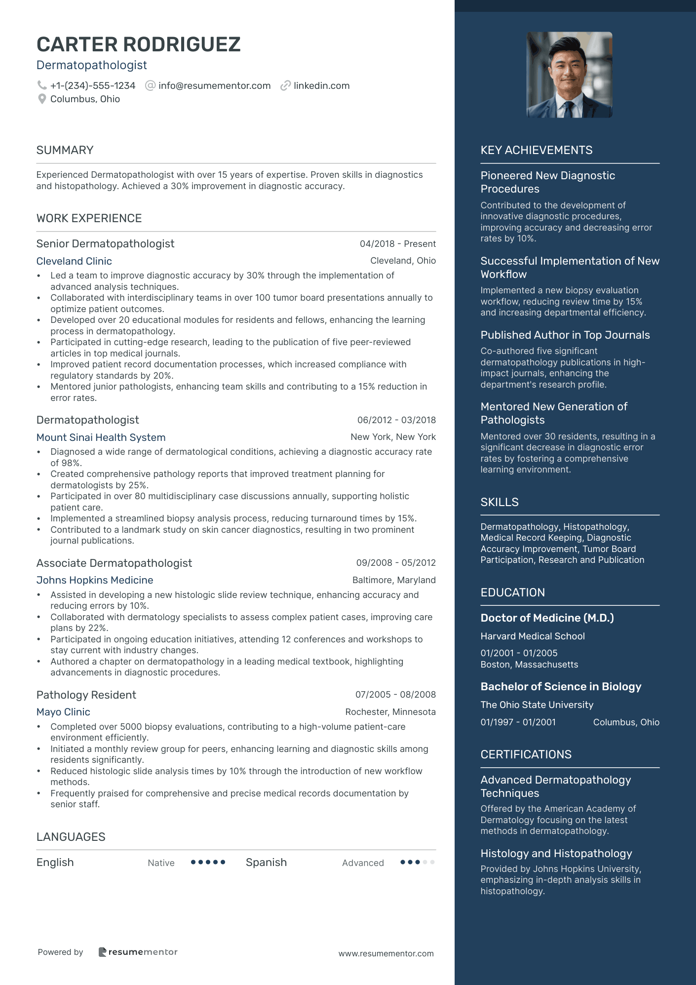 Dermatopathologist