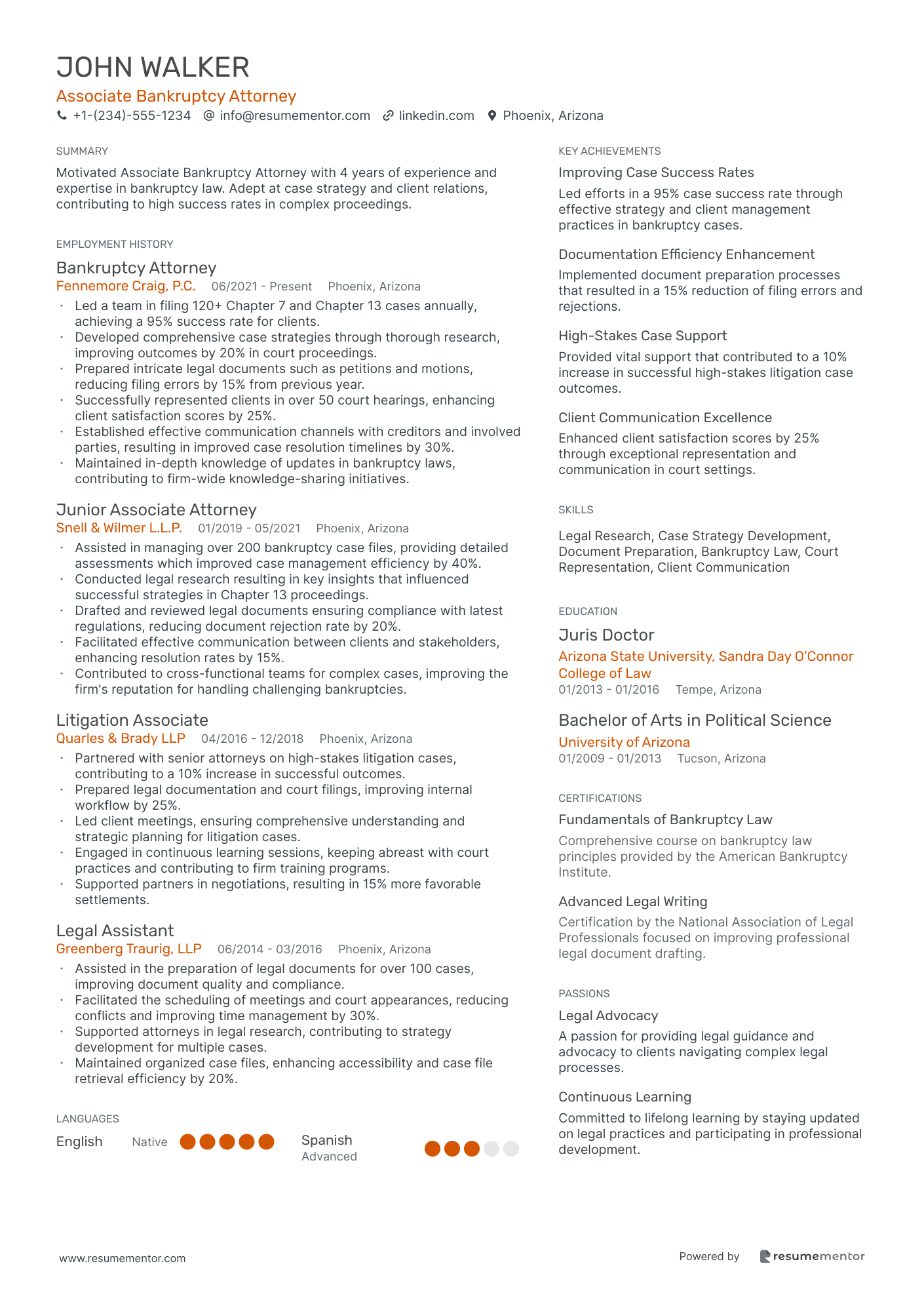 Associate Bankruptcy Attorney