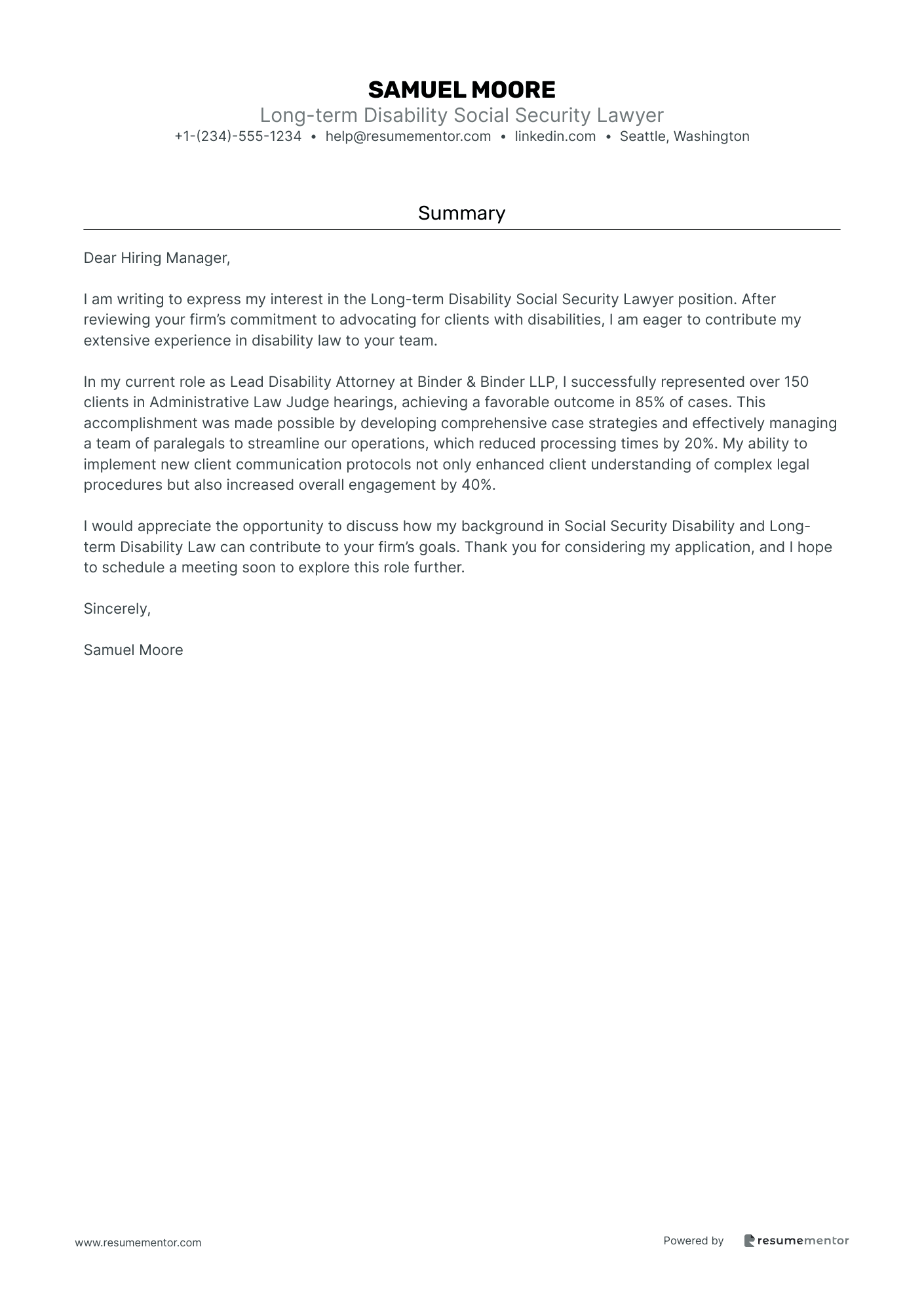 Long term Disability Social Security Lawyer