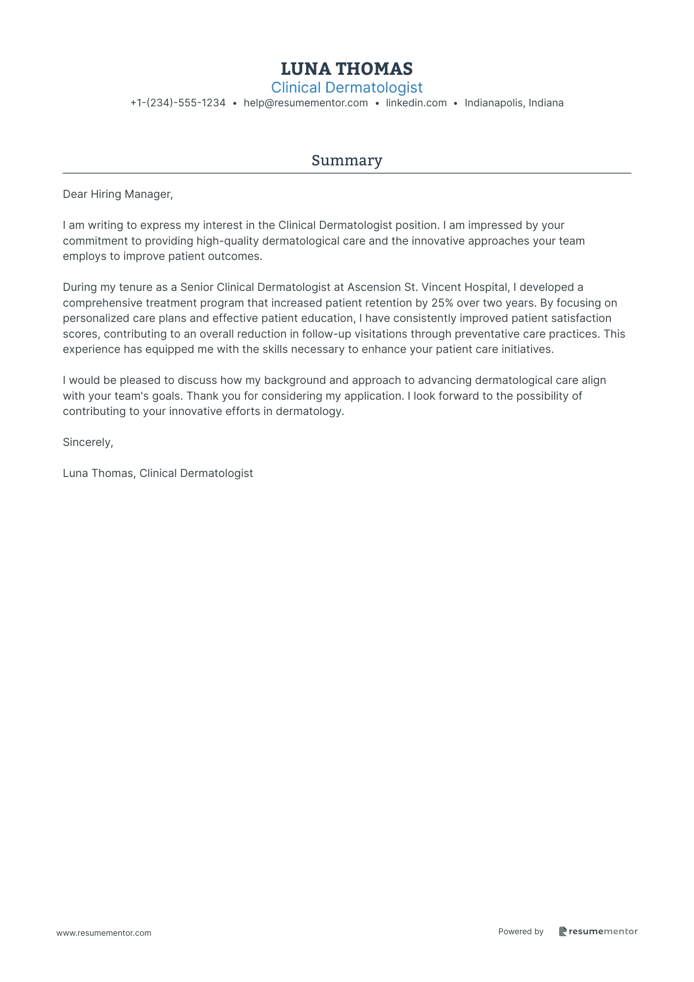 Clinical Dermatologist