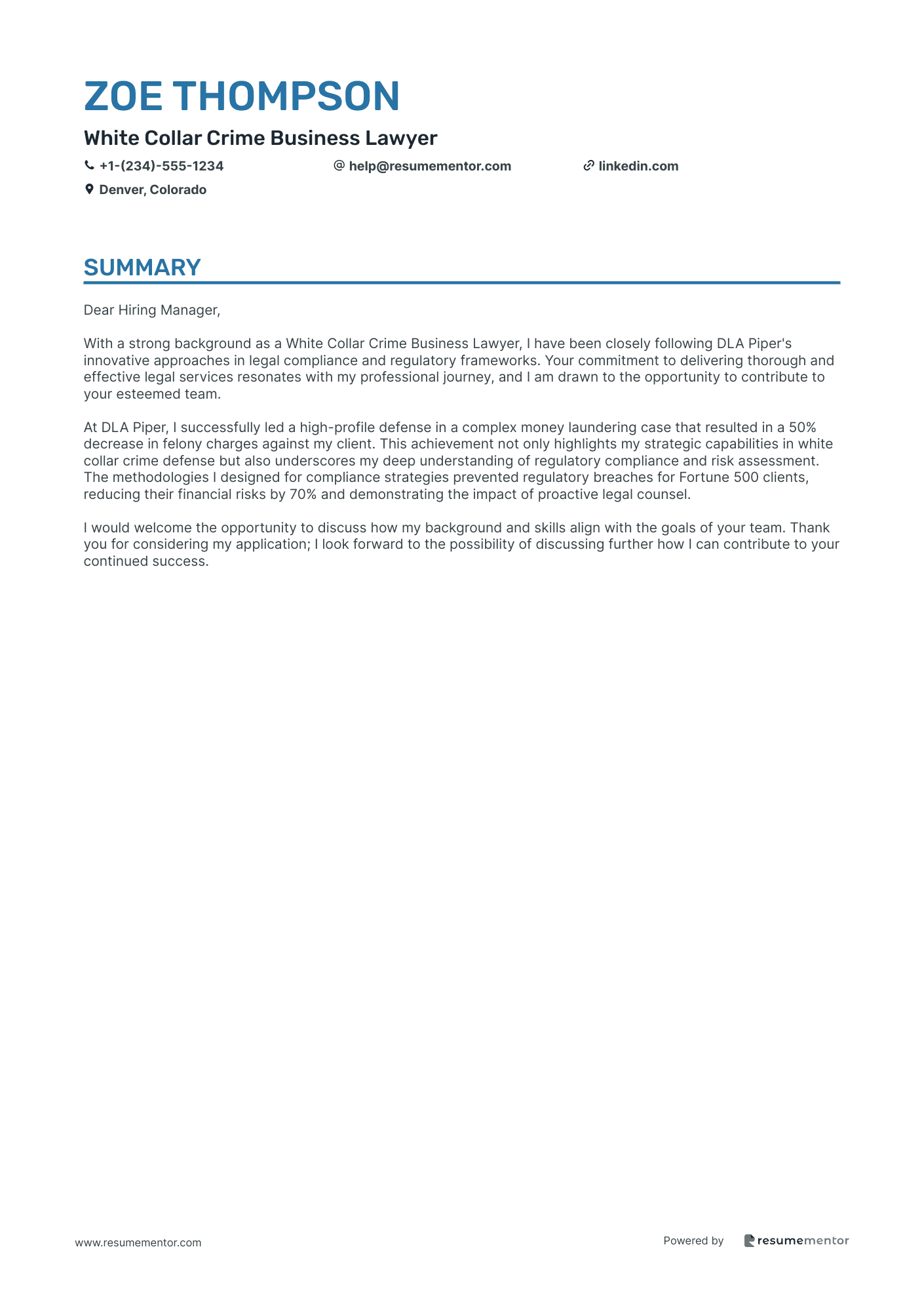 White Collar Crime Business Lawyer