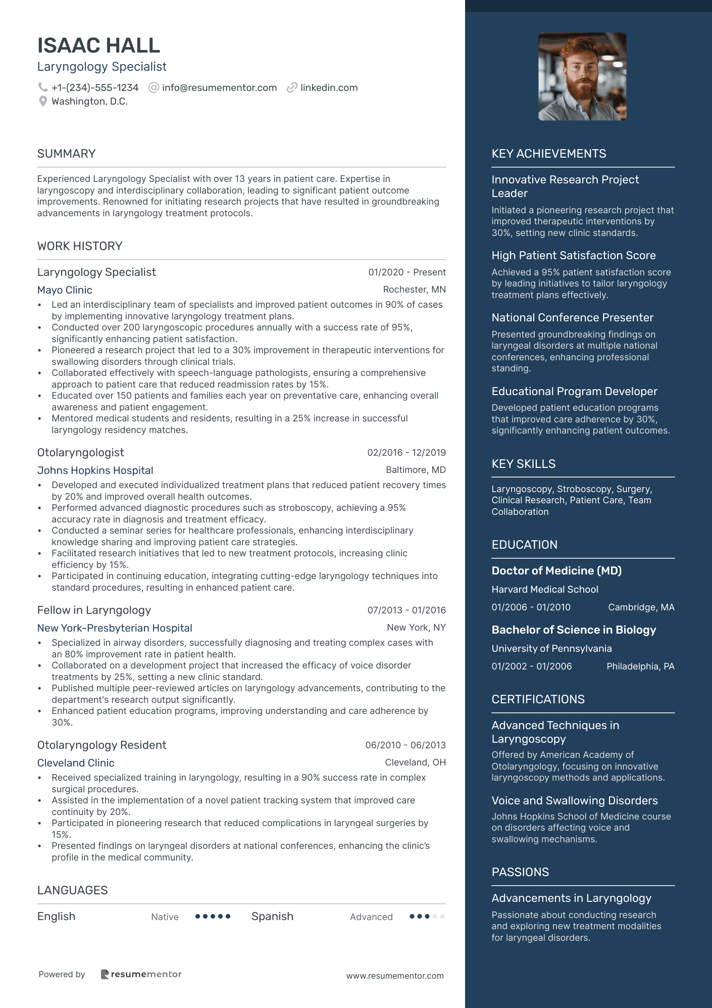 Laryngology Specialist