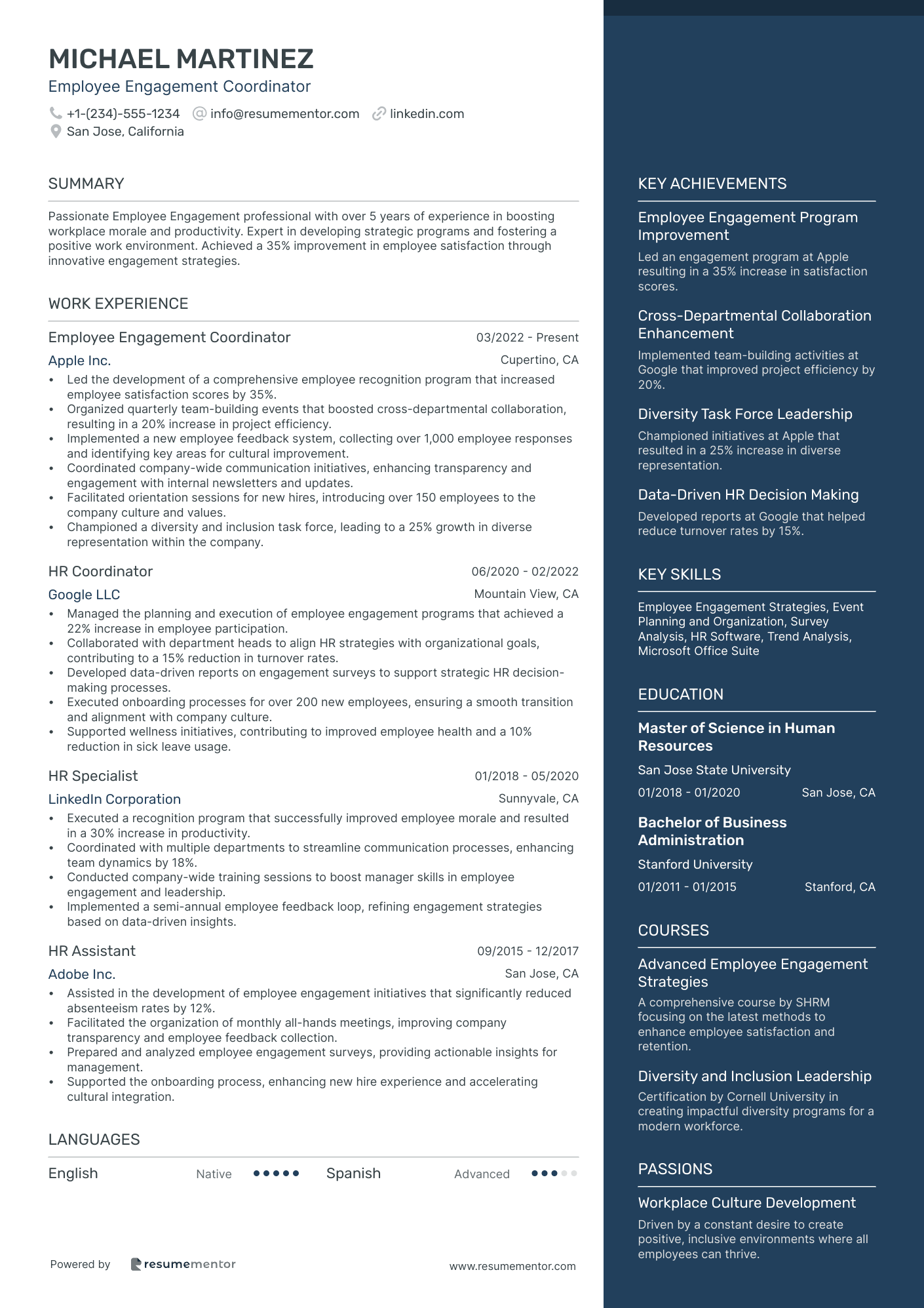 Employee Engagement Coordinator