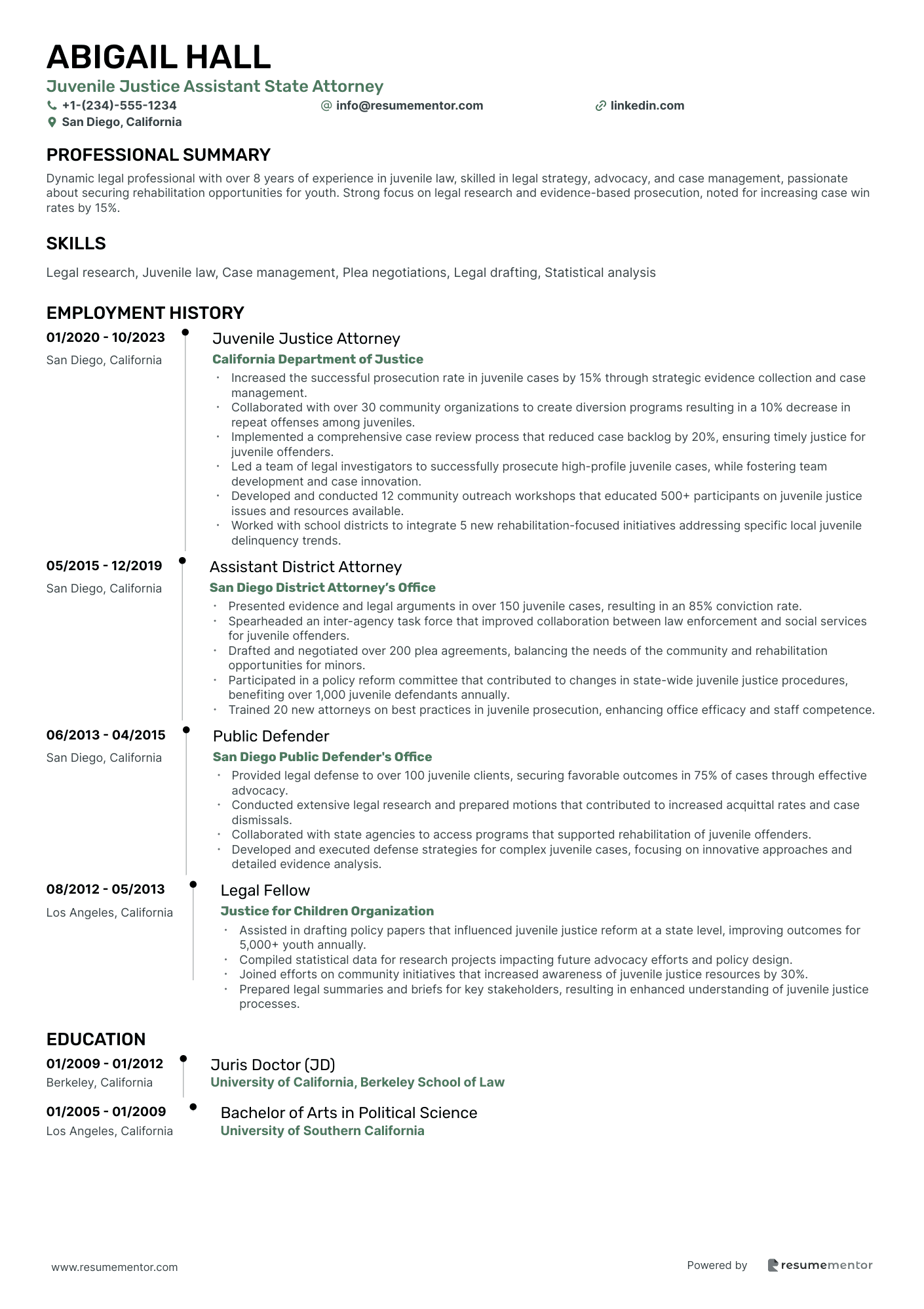 Juvenile Justice Assistant State Attorney