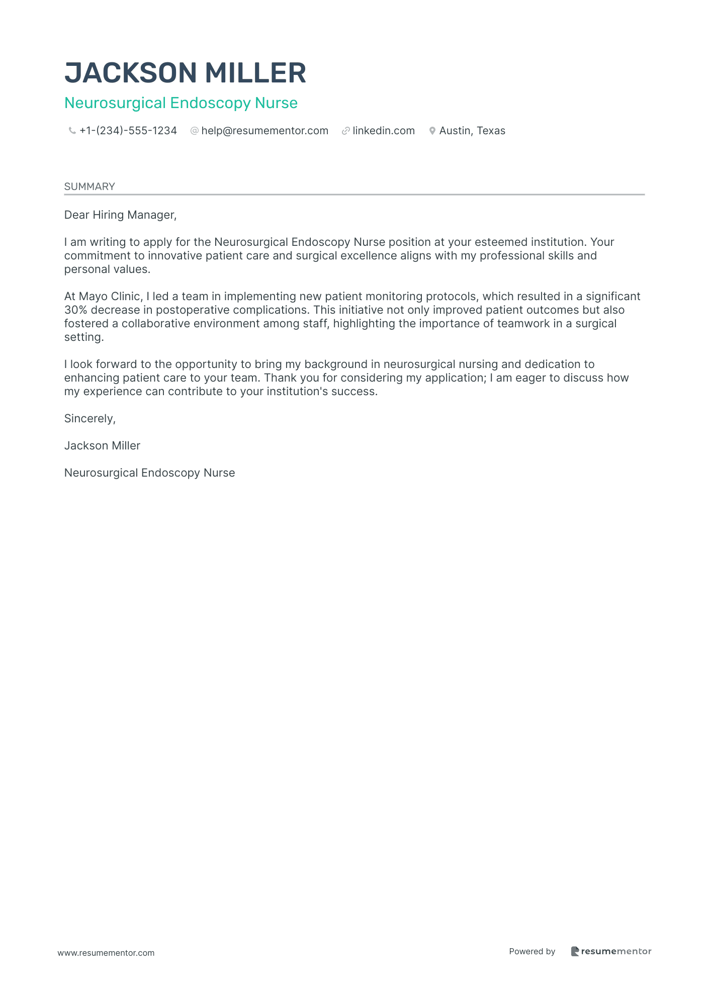 Neurosurgical Endoscopy Nurse