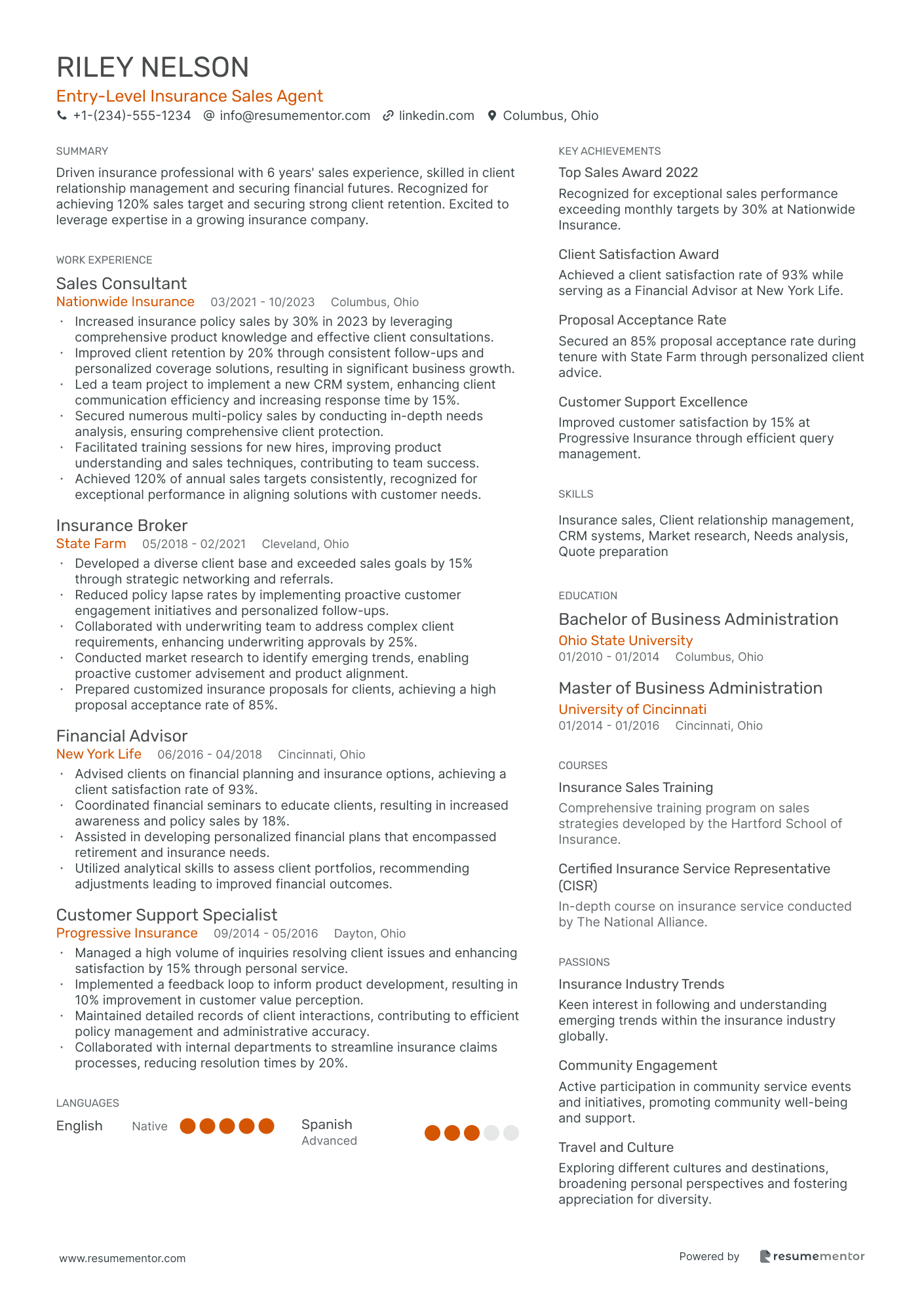 Entry Level Insurance Sales Agent