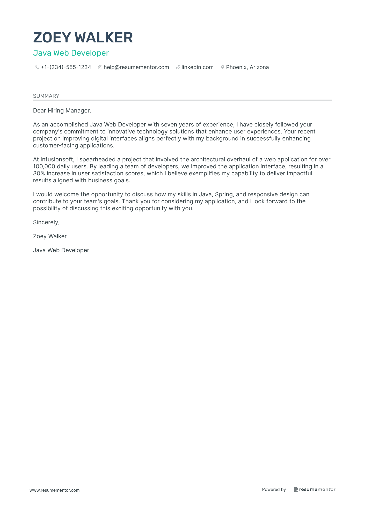Java Web Developer