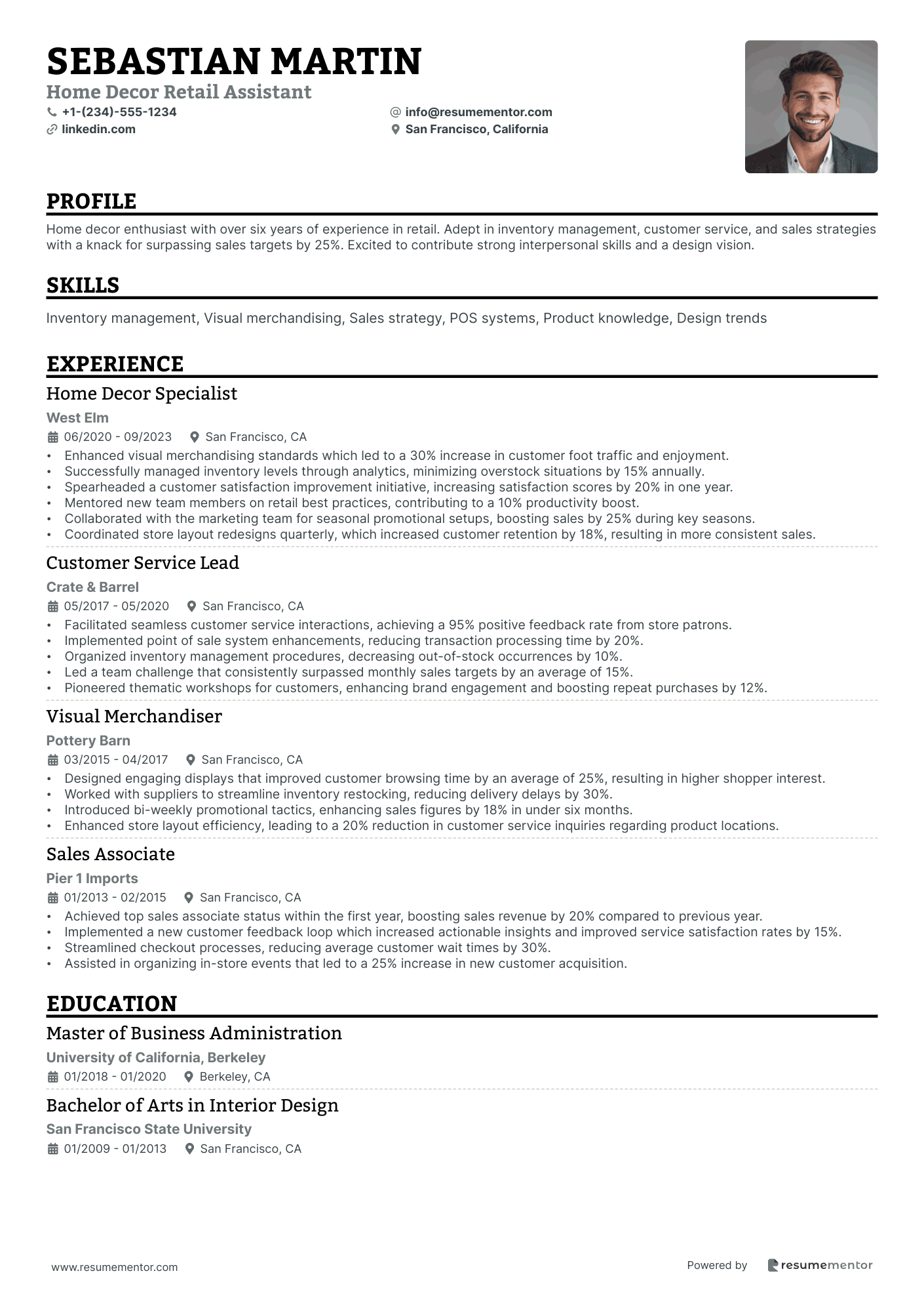Home Decor Retail Assistant