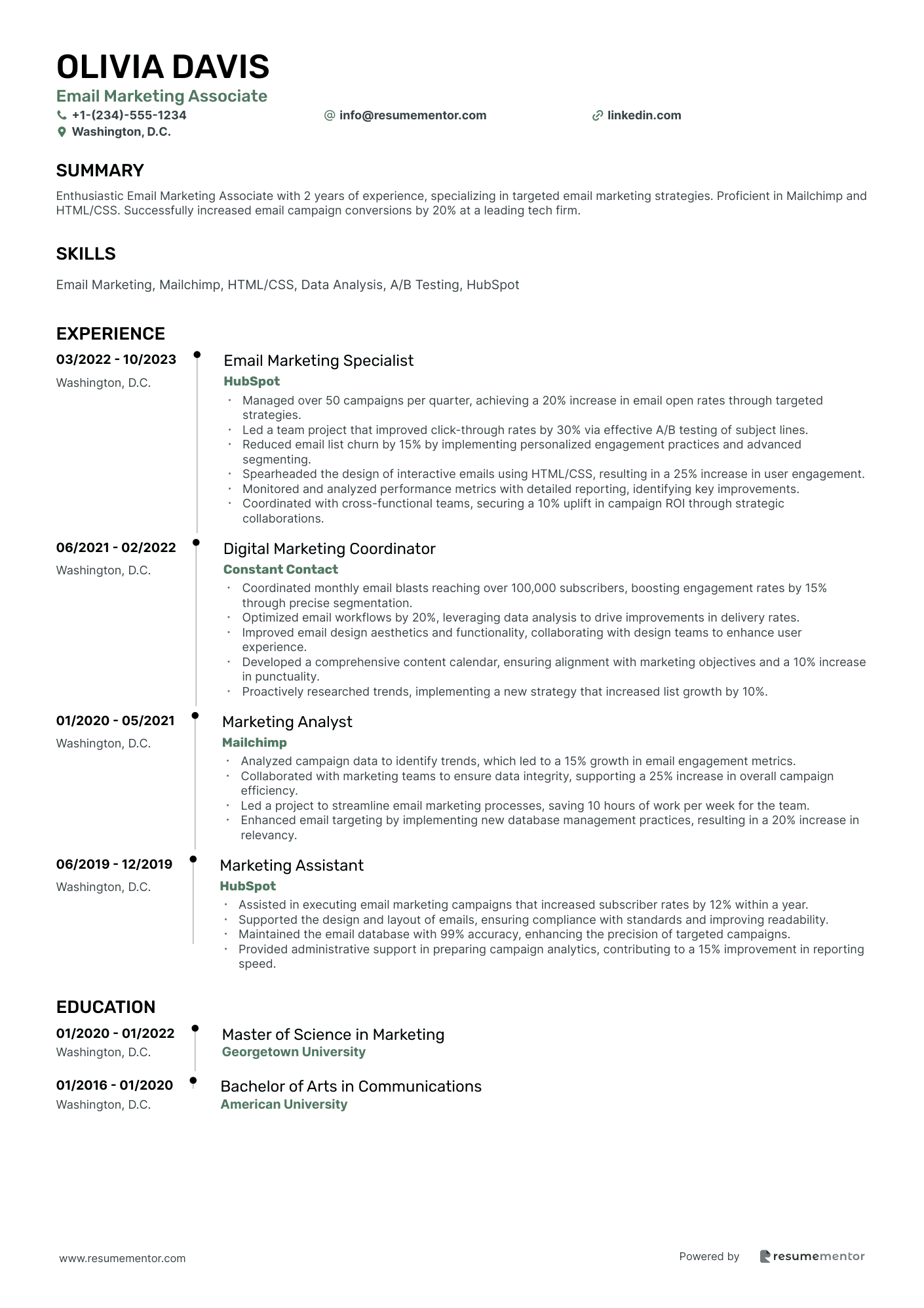 Email Marketing Associate