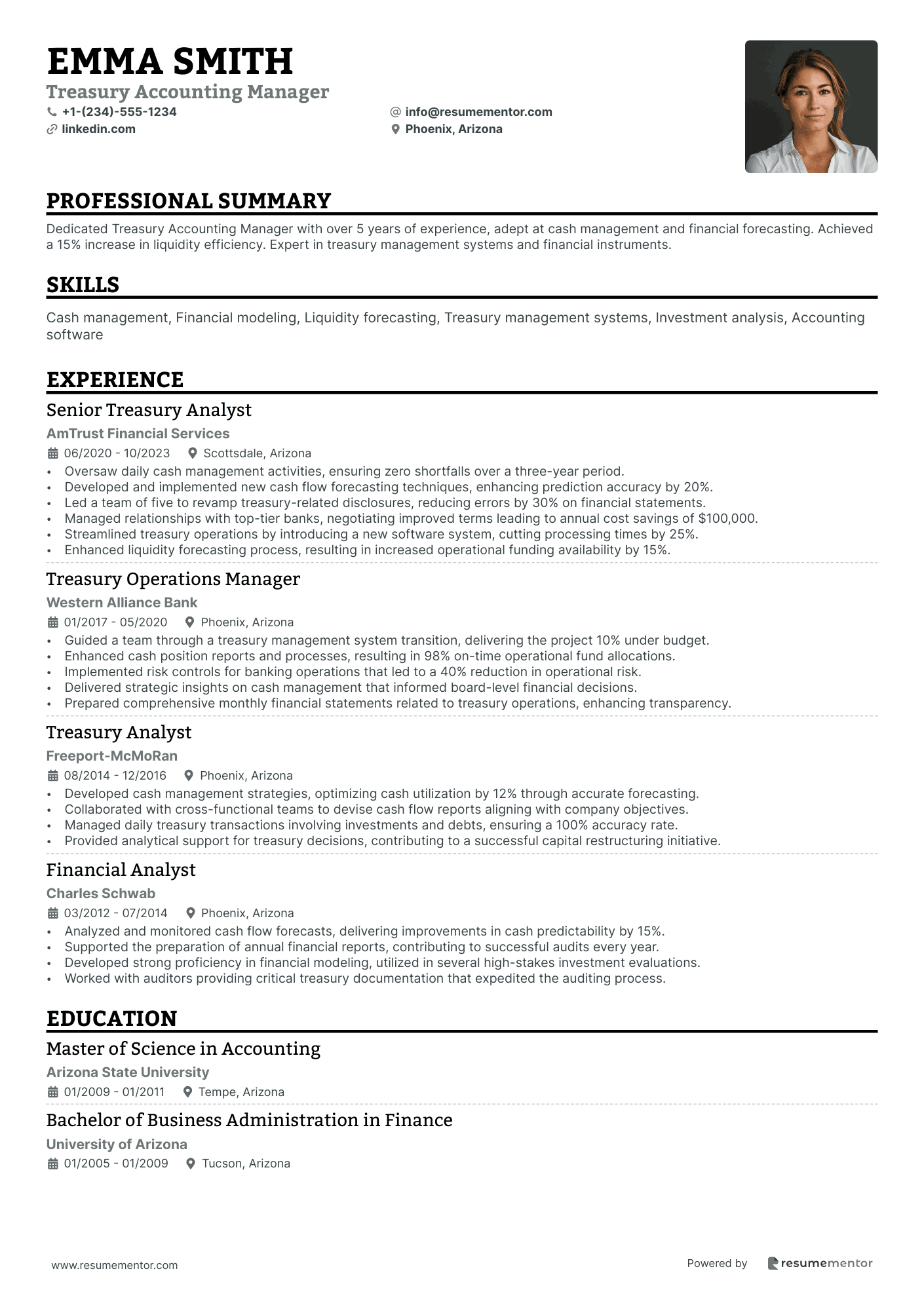 Treasury Accounting Manager