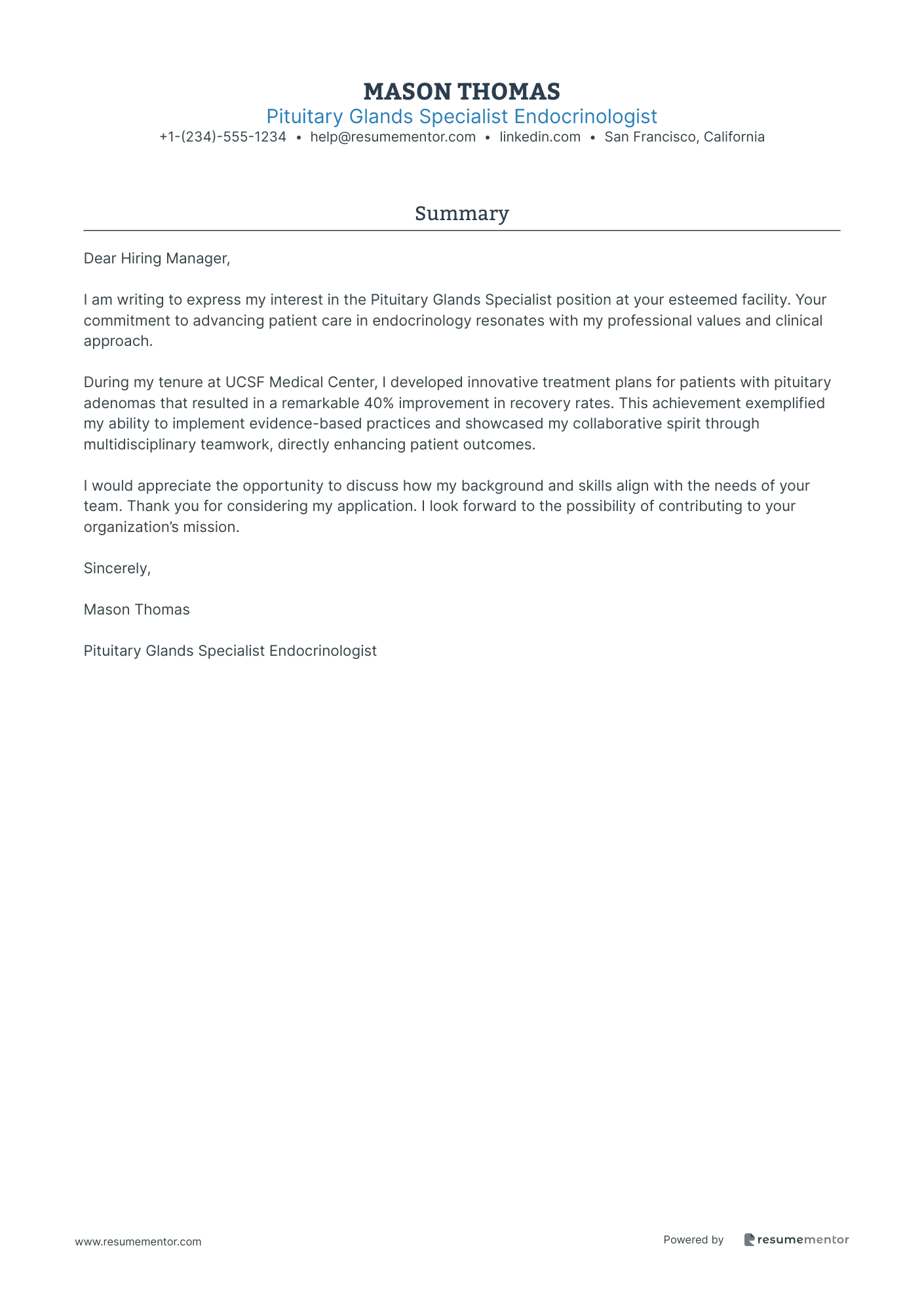 Pituitary Glands Specialist Endocrinologist