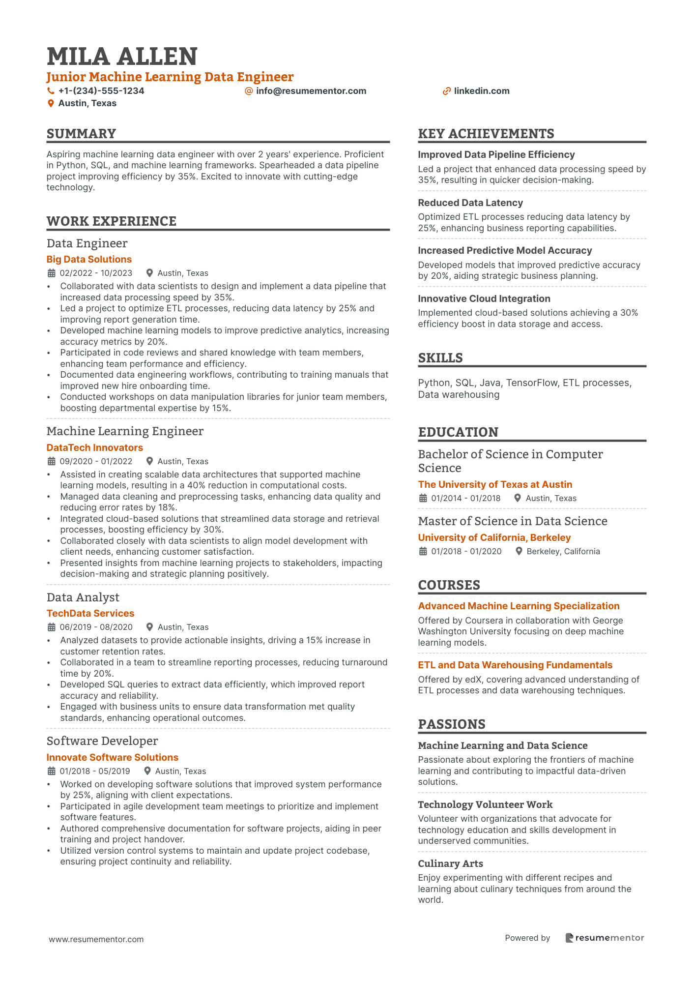 Junior Machine Learning Data Engineer