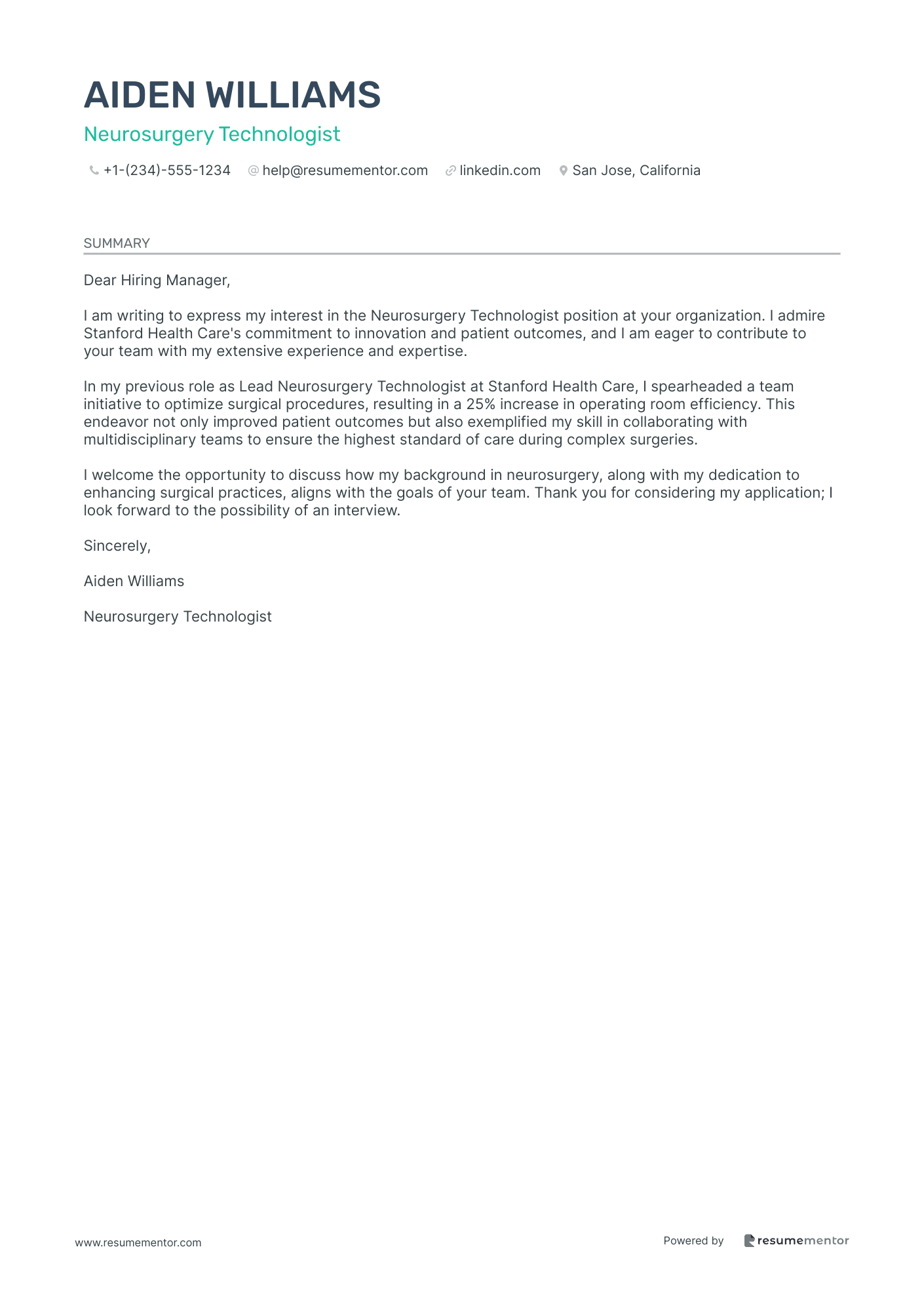 Neurosurgery Technologist