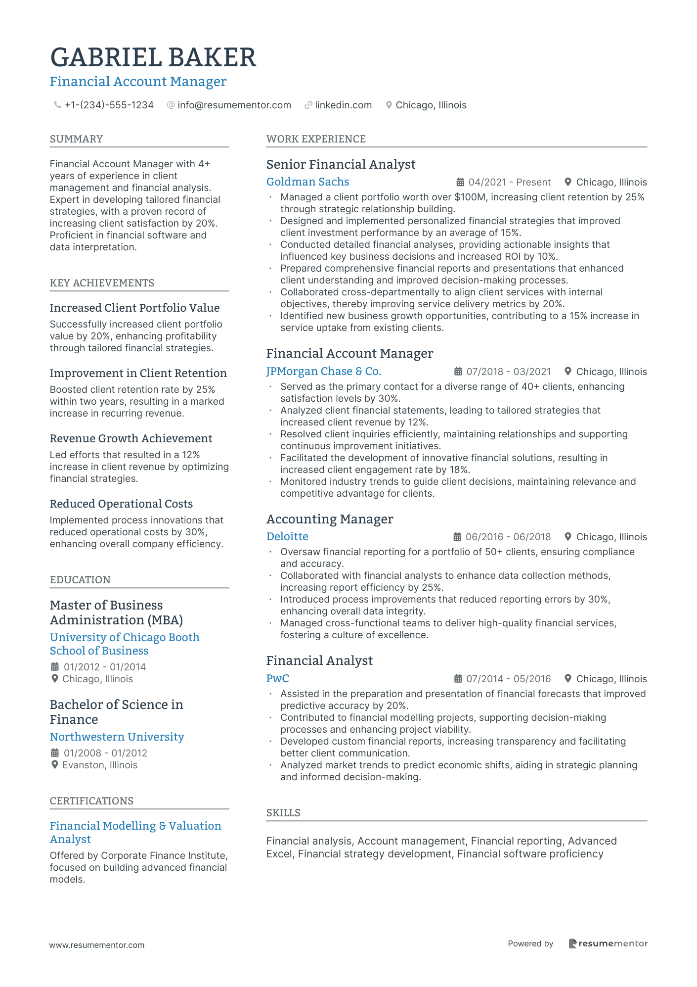 Financial Account Manager