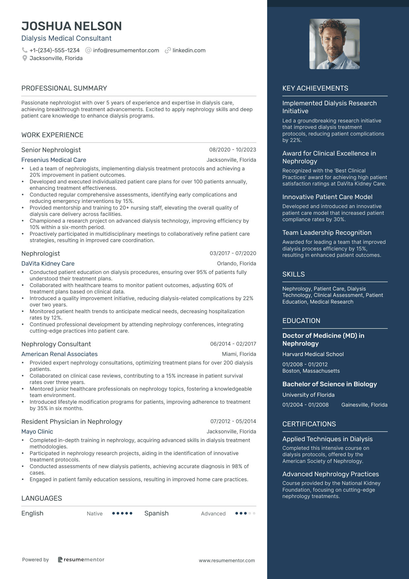 Dialysis Medical Consultant