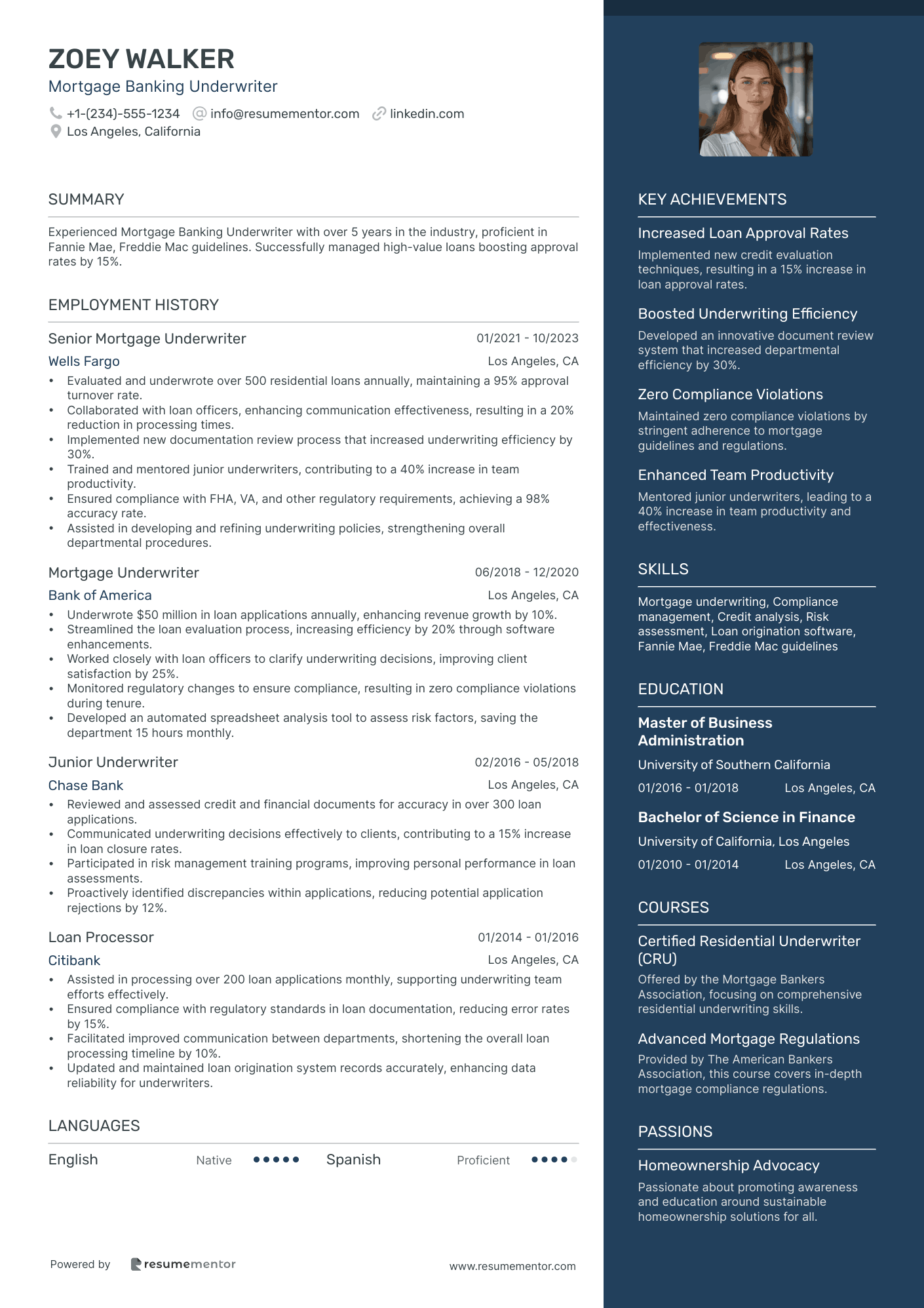 Mortgage Banking Underwriter