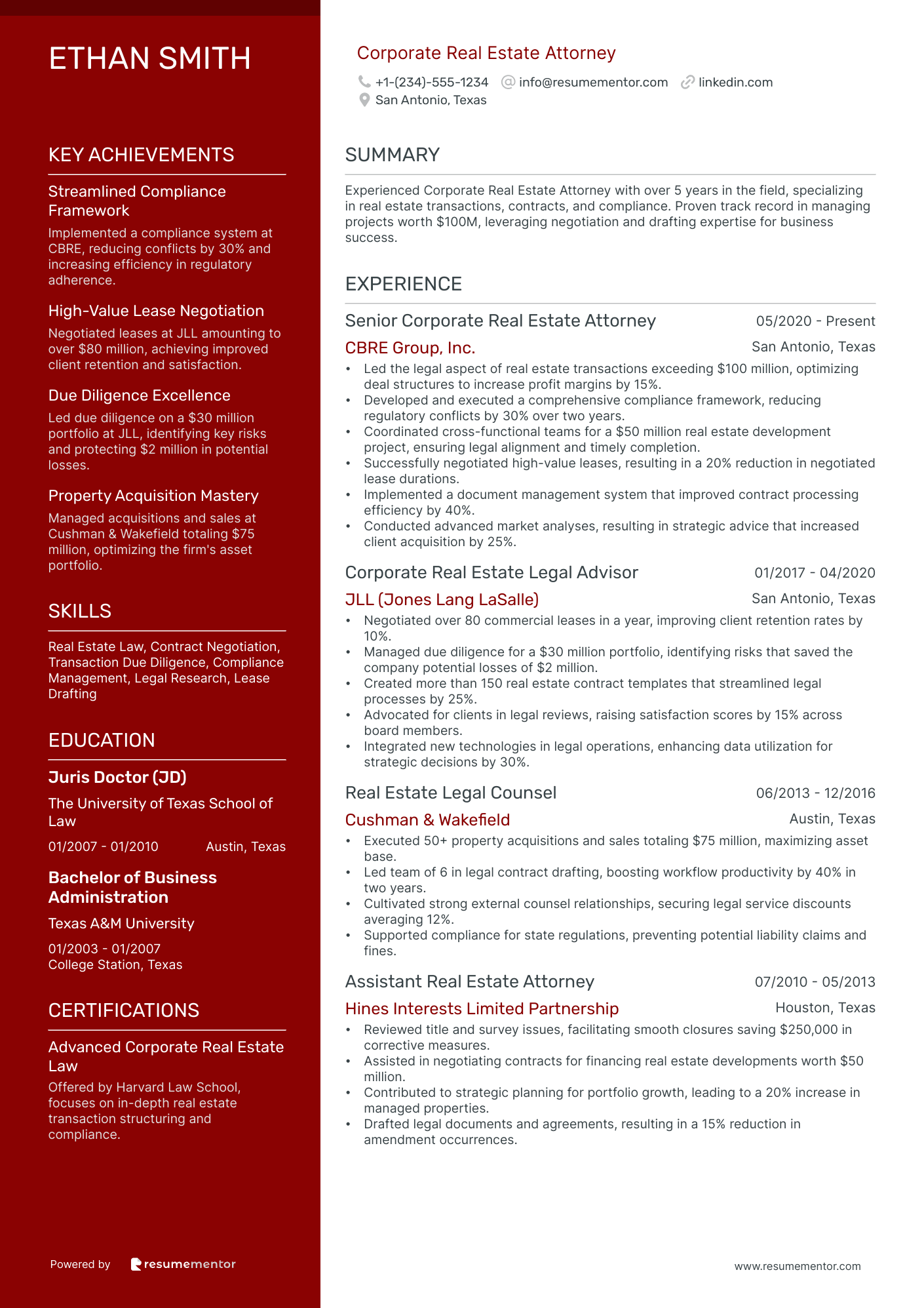 Corporate Real Estate Attorney