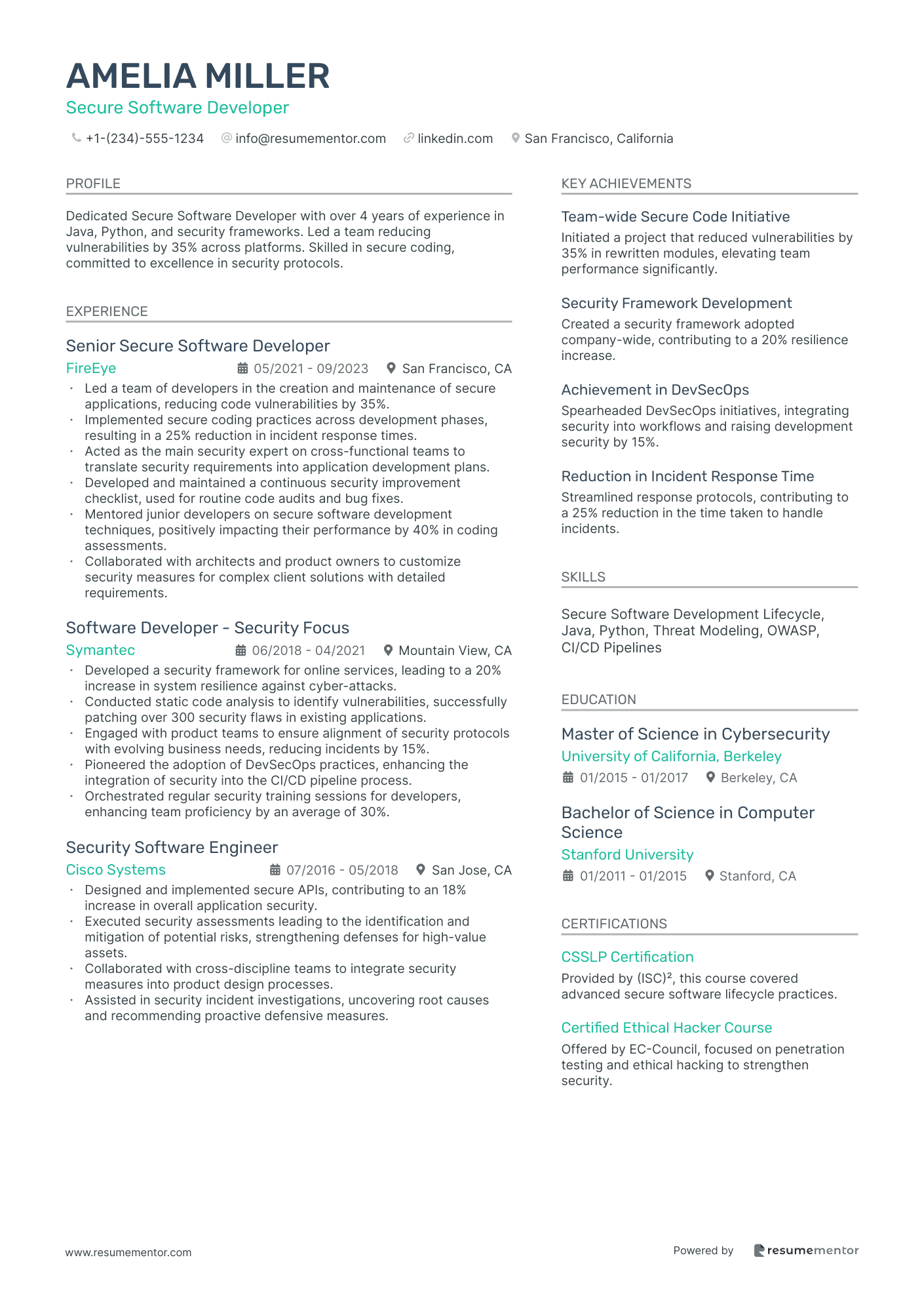 Secure Software Developer