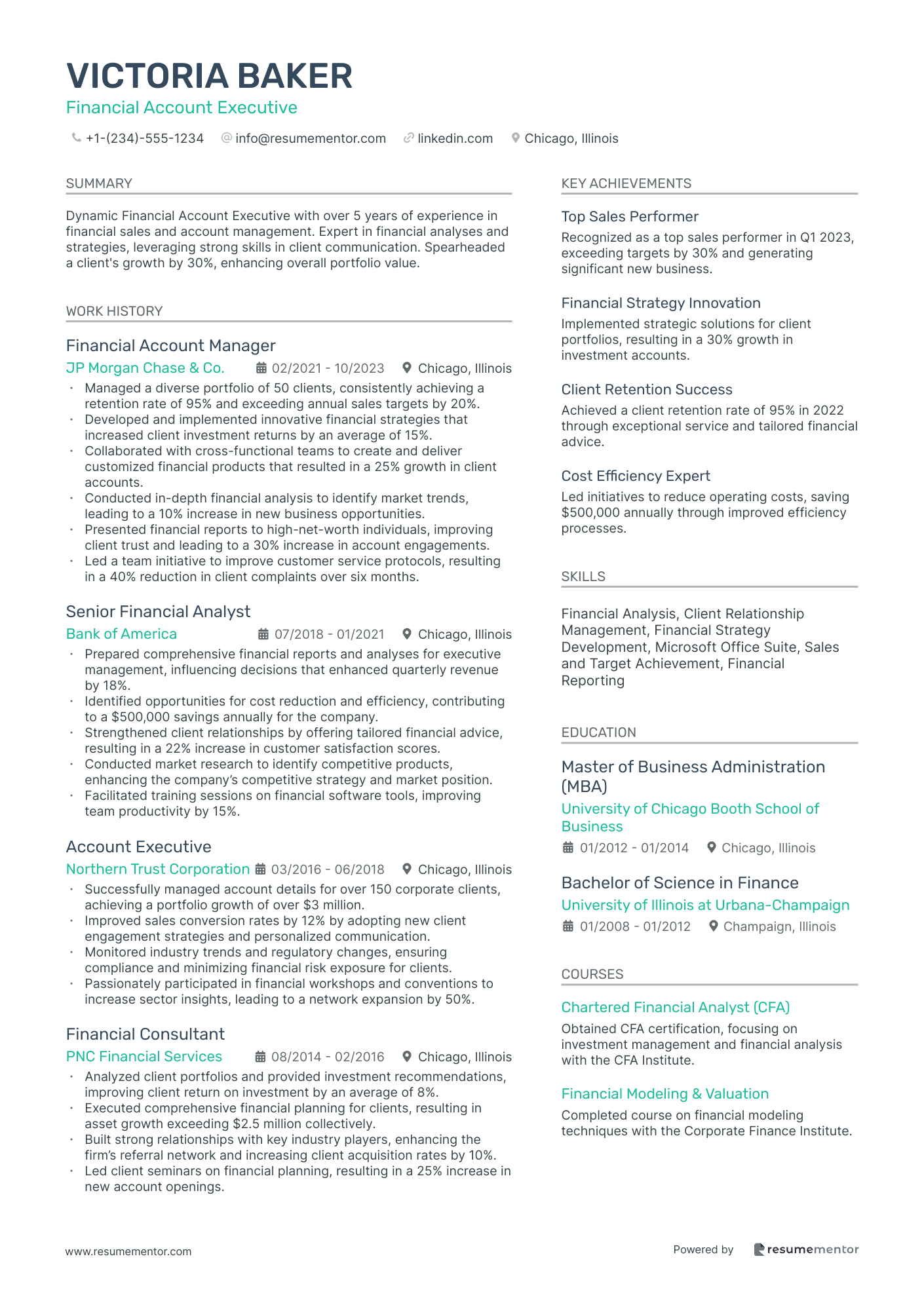 Financial Account Executive