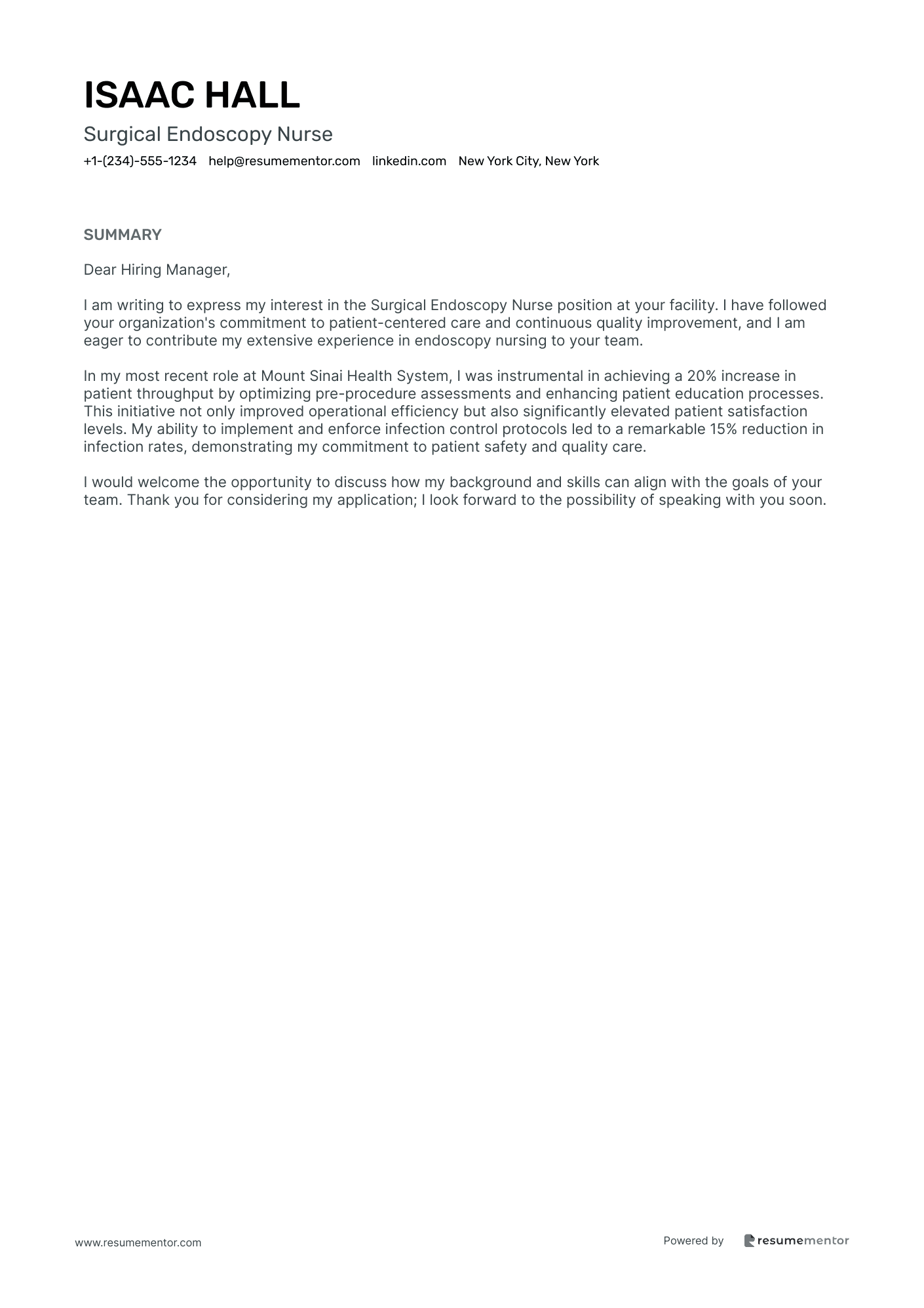 Surgical Endoscopy Nurse