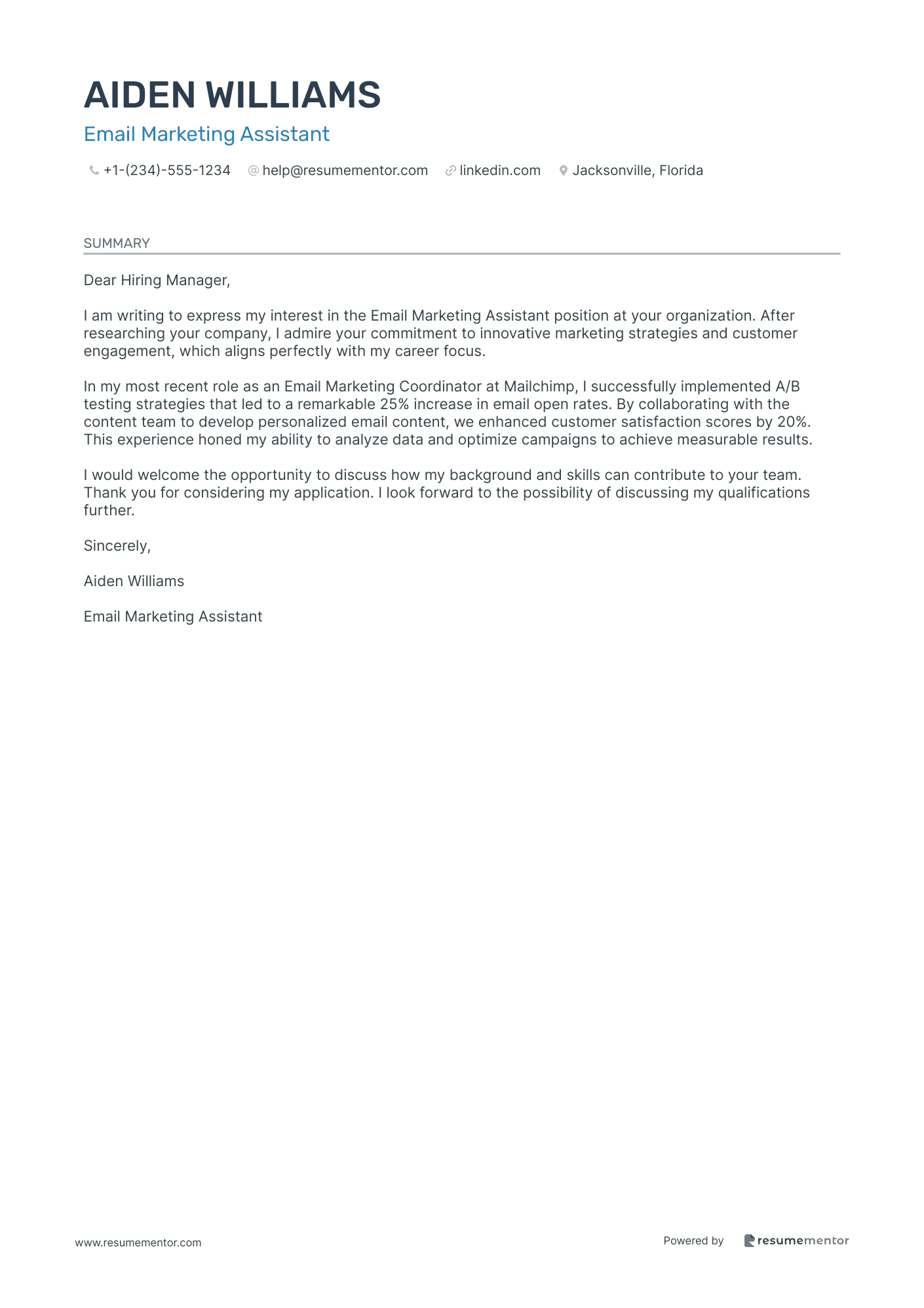 Email Marketing Assistant