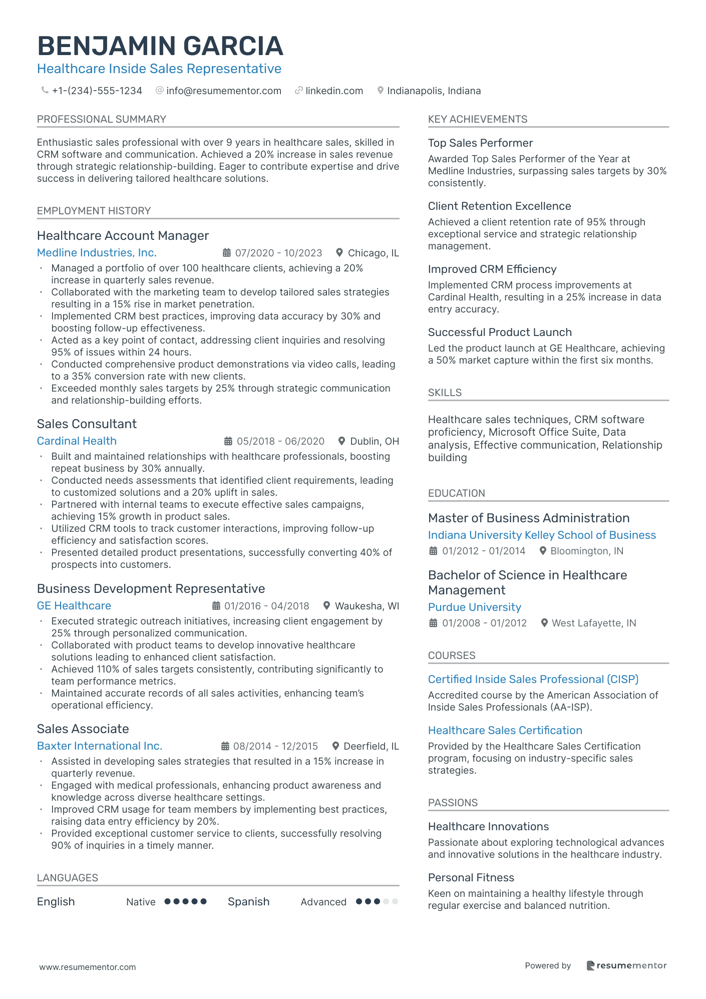 Healthcare Inside Sales Representative