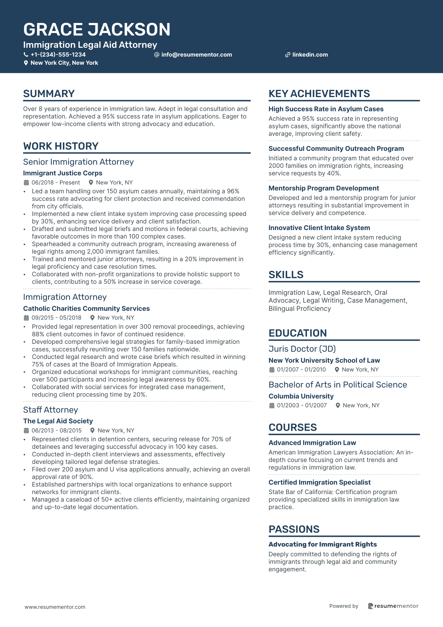 Immigration Legal Aid Attorney