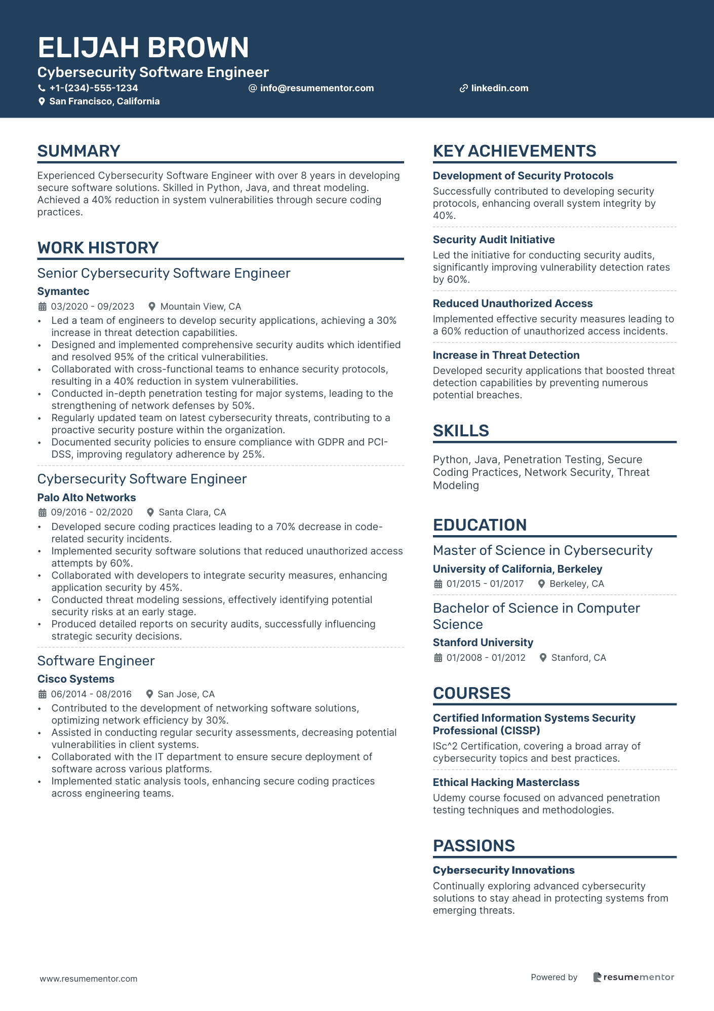 Cybersecurity Software Engineer