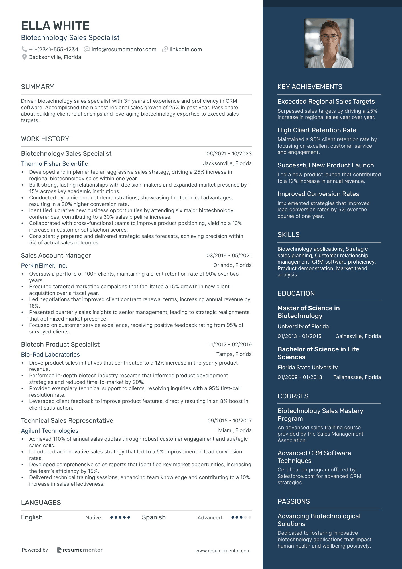 Biotechnology Sales Specialist