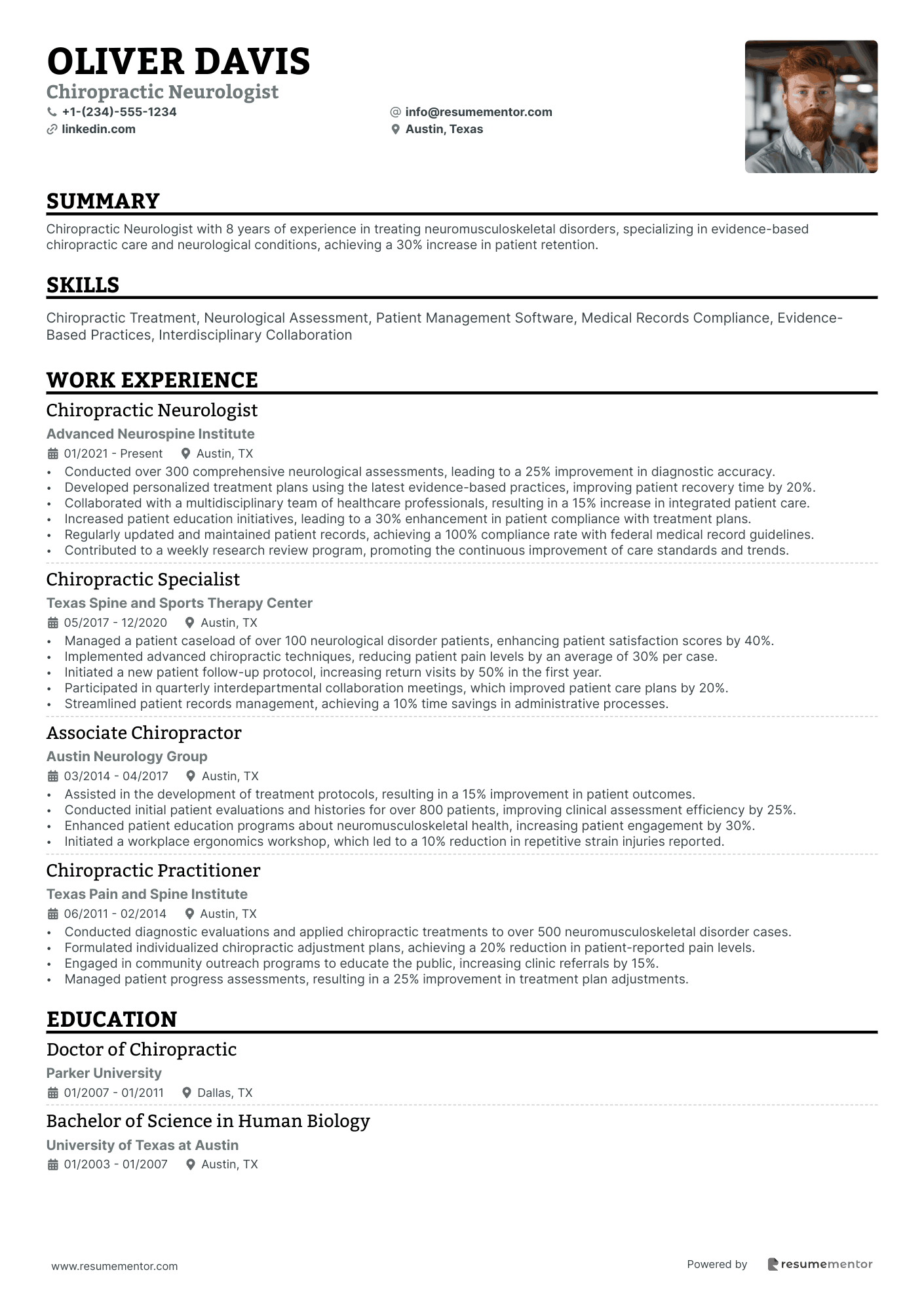 Chiropractic Neurologist