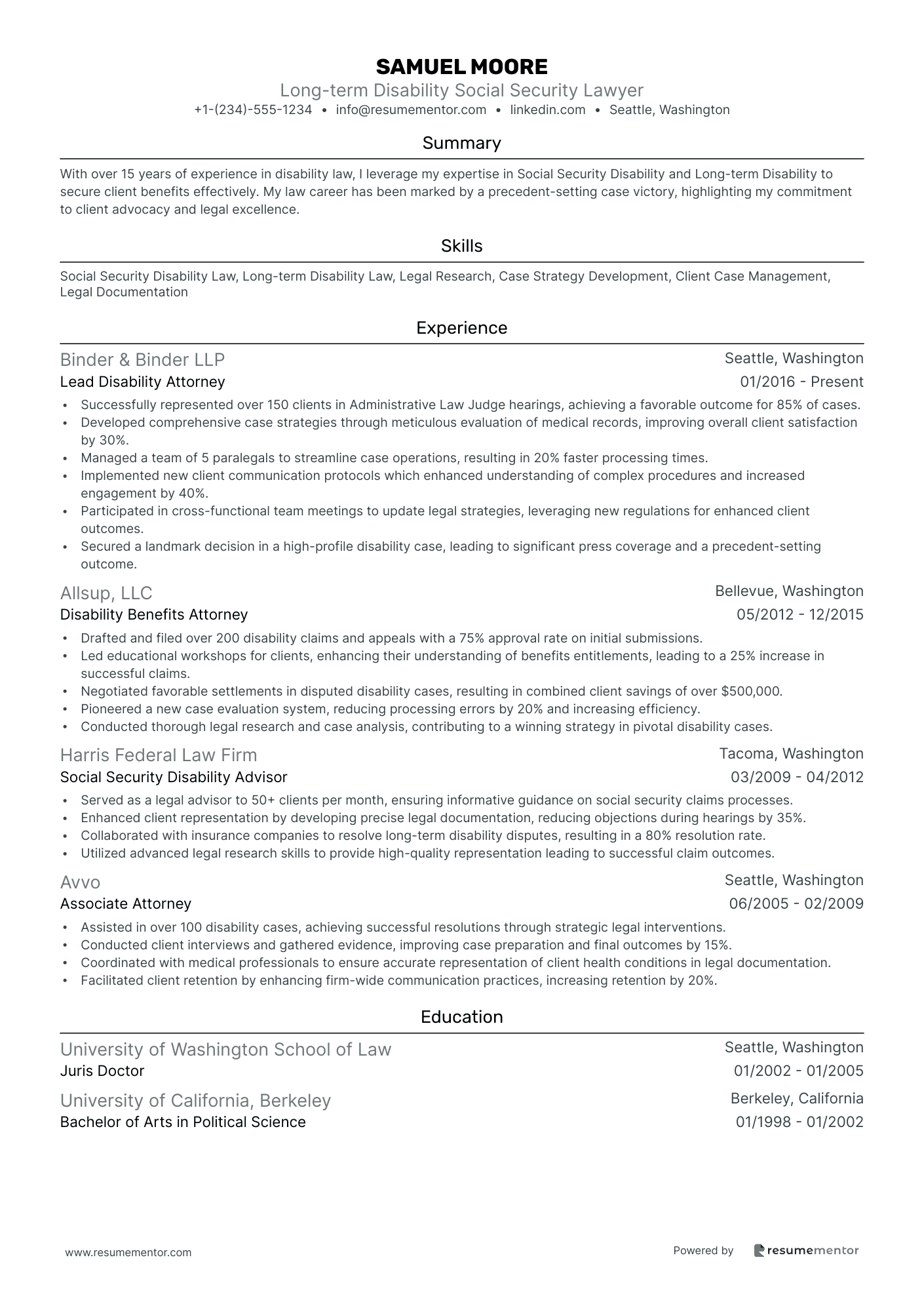Long term Disability Social Security Lawyer