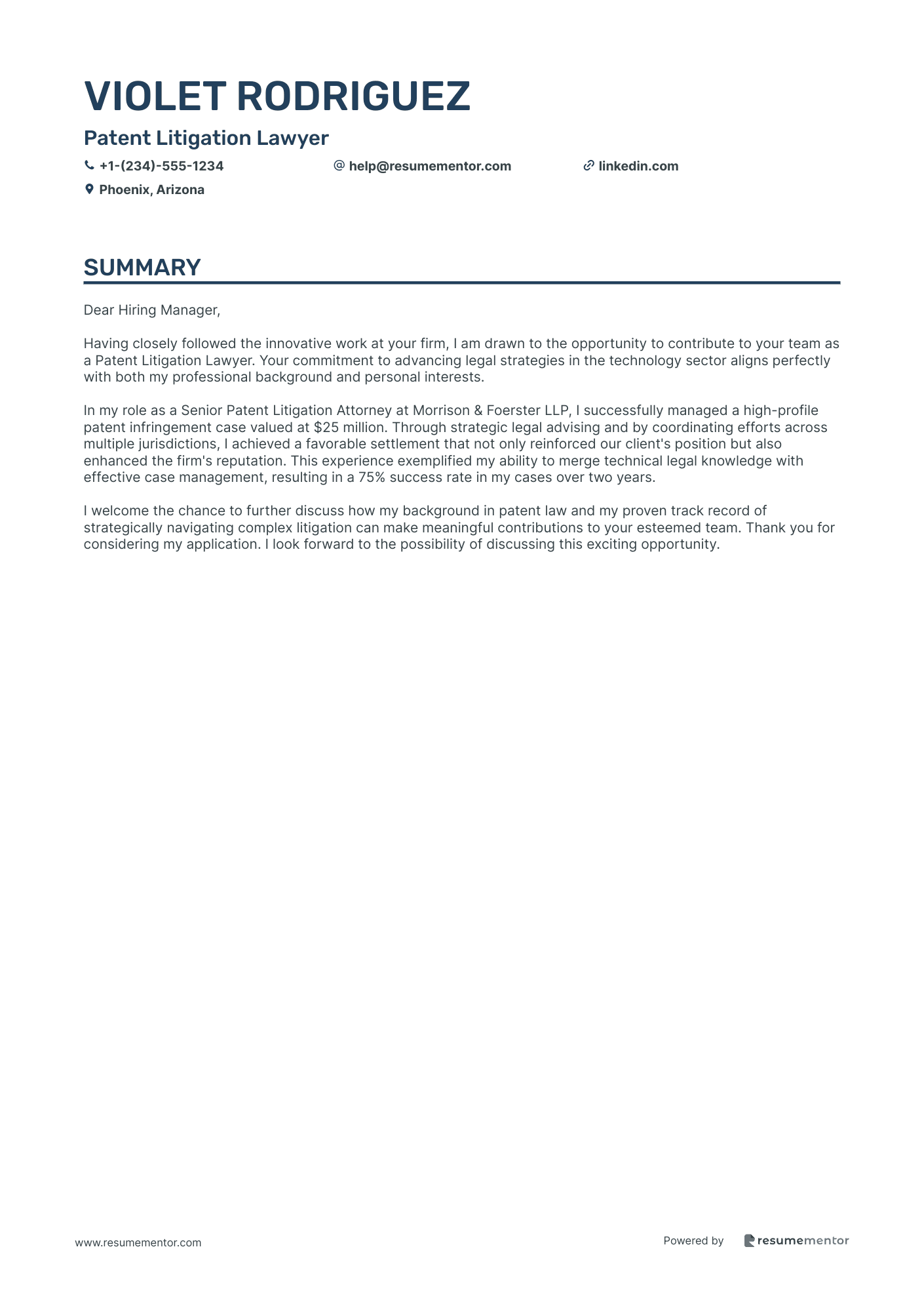 Patent Litigation Lawyer
