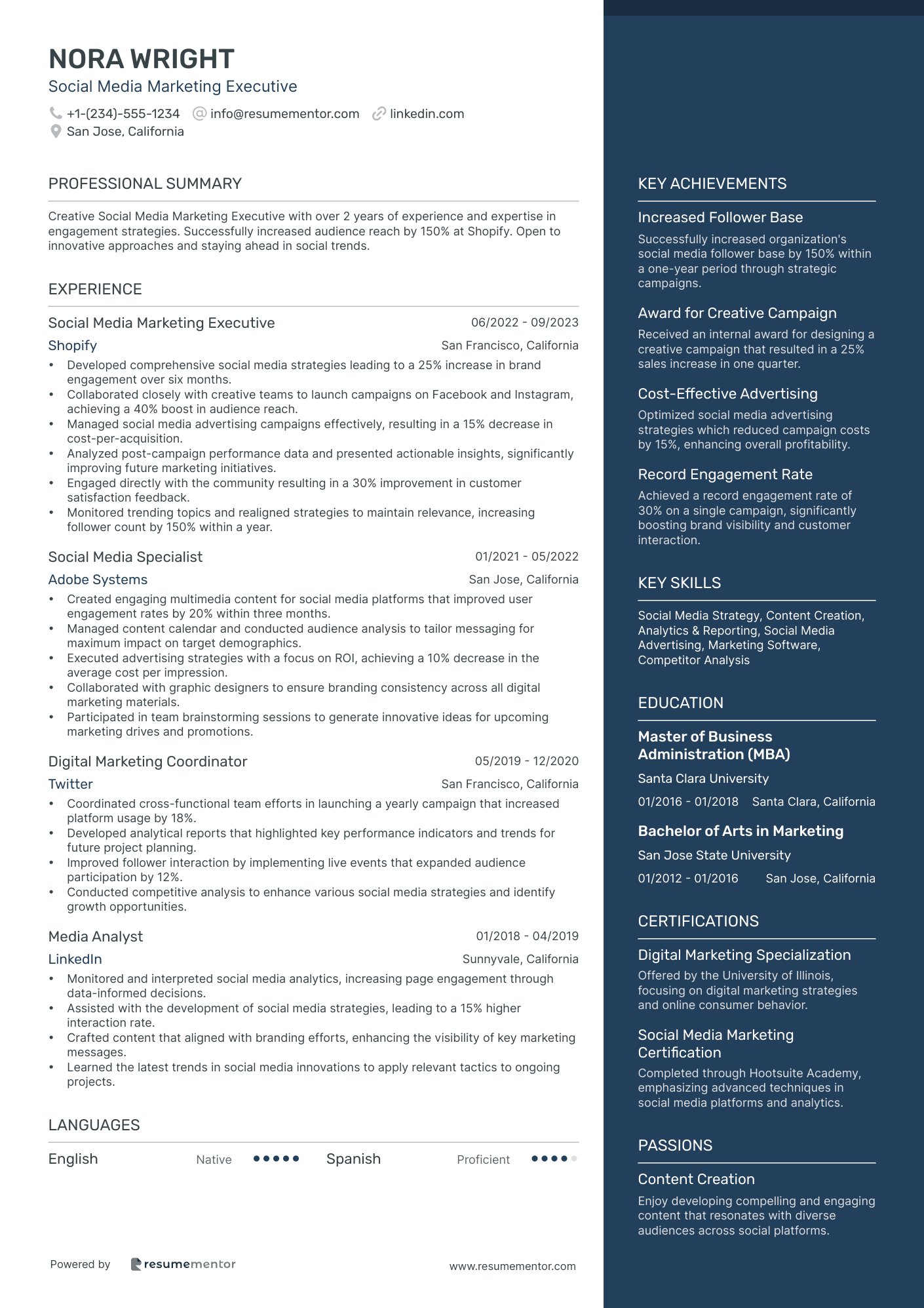 Social Media Marketing Executive