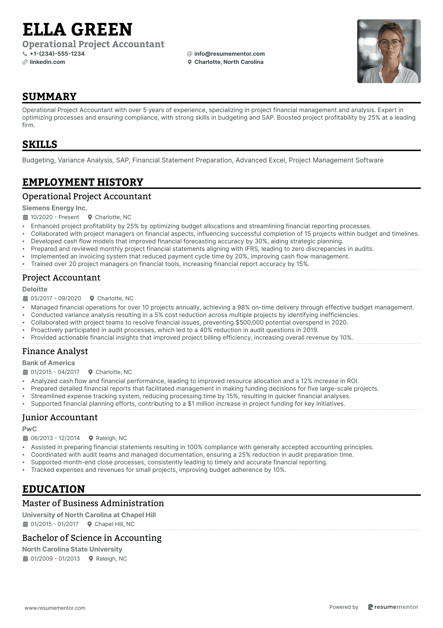 Operational Project Accountant
