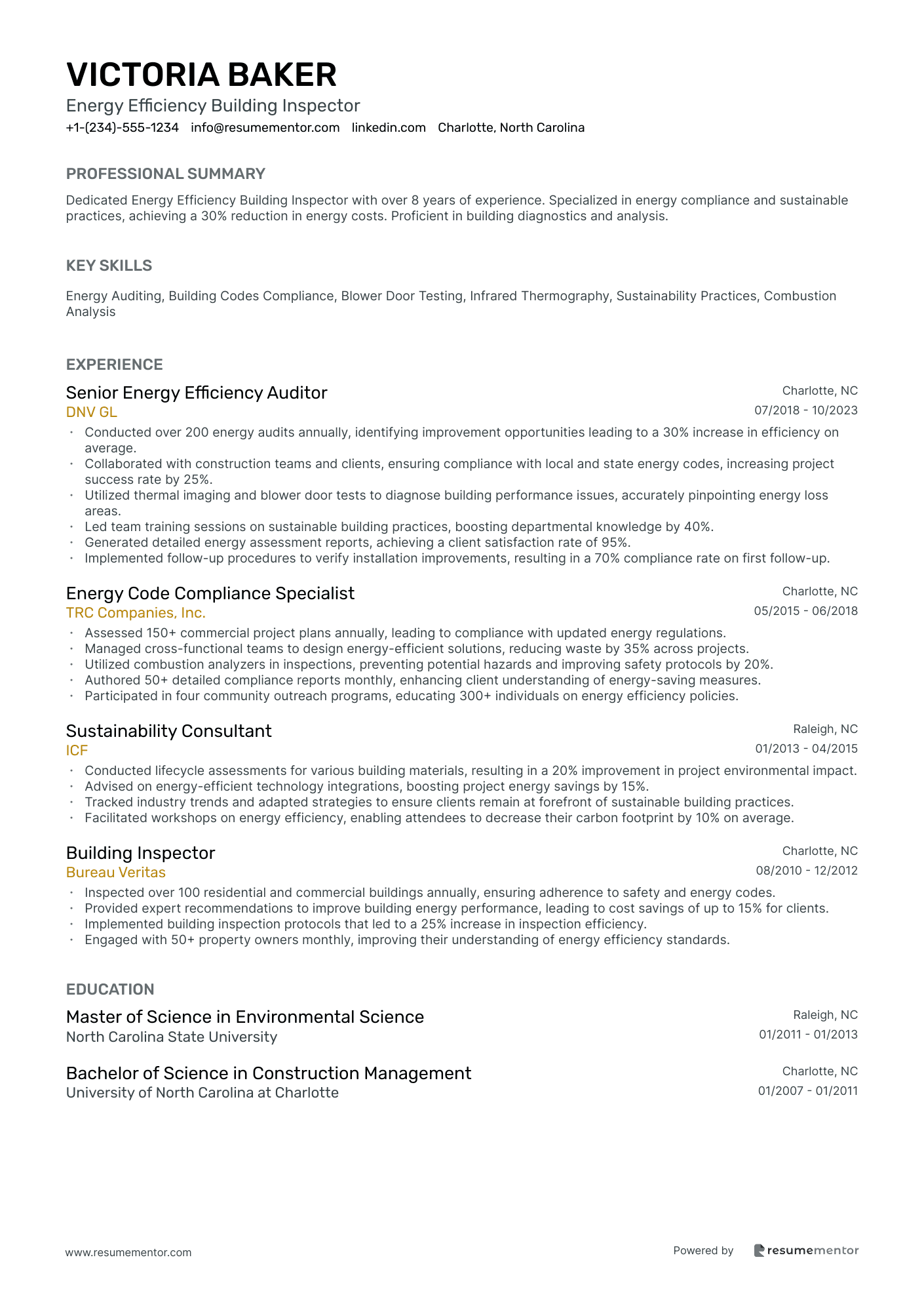 Energy Efficiency Building Inspector