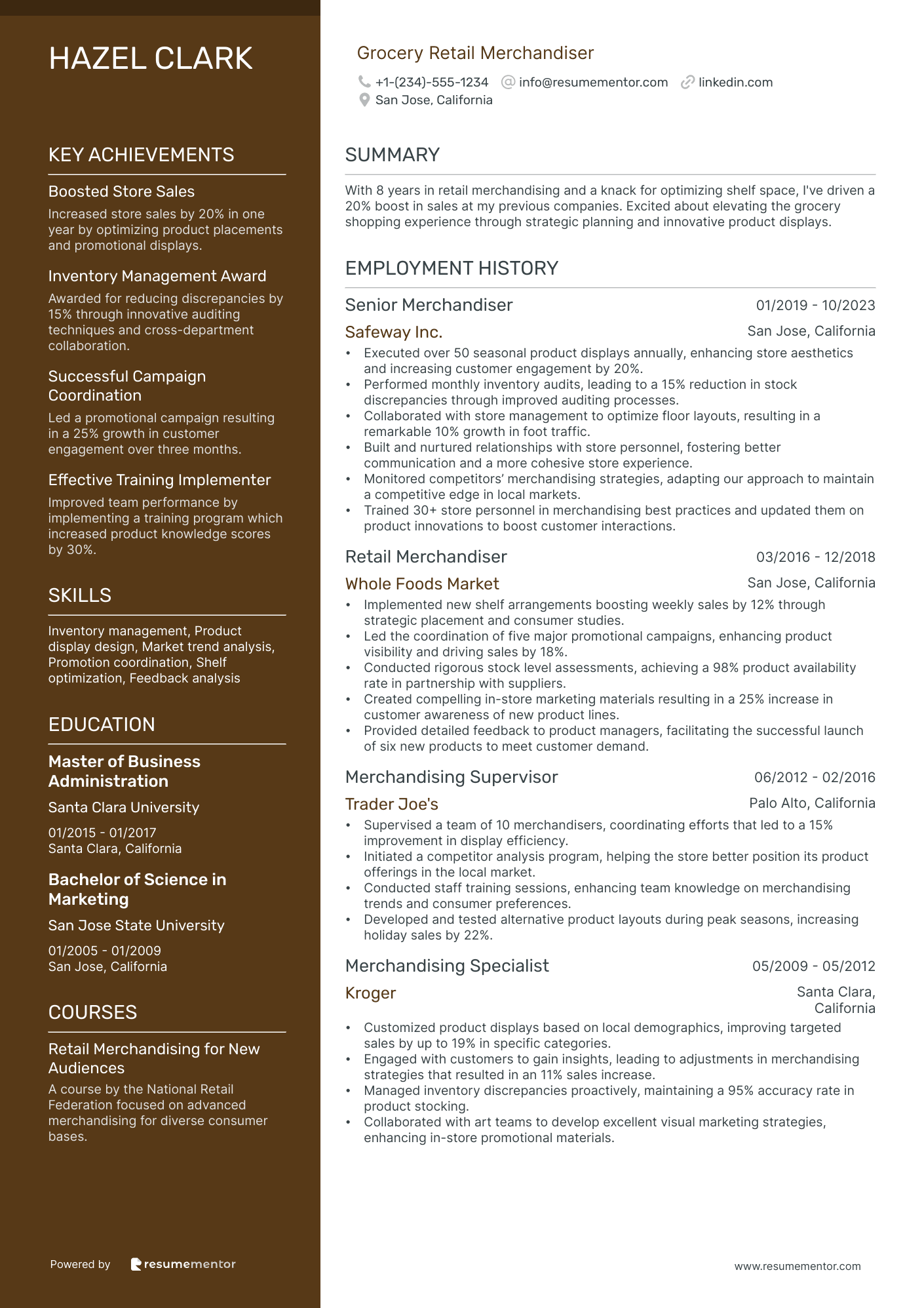 Grocery Retail Merchandiser