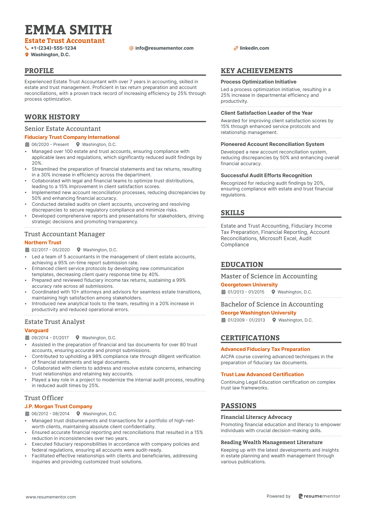 Estate Trust Accountant