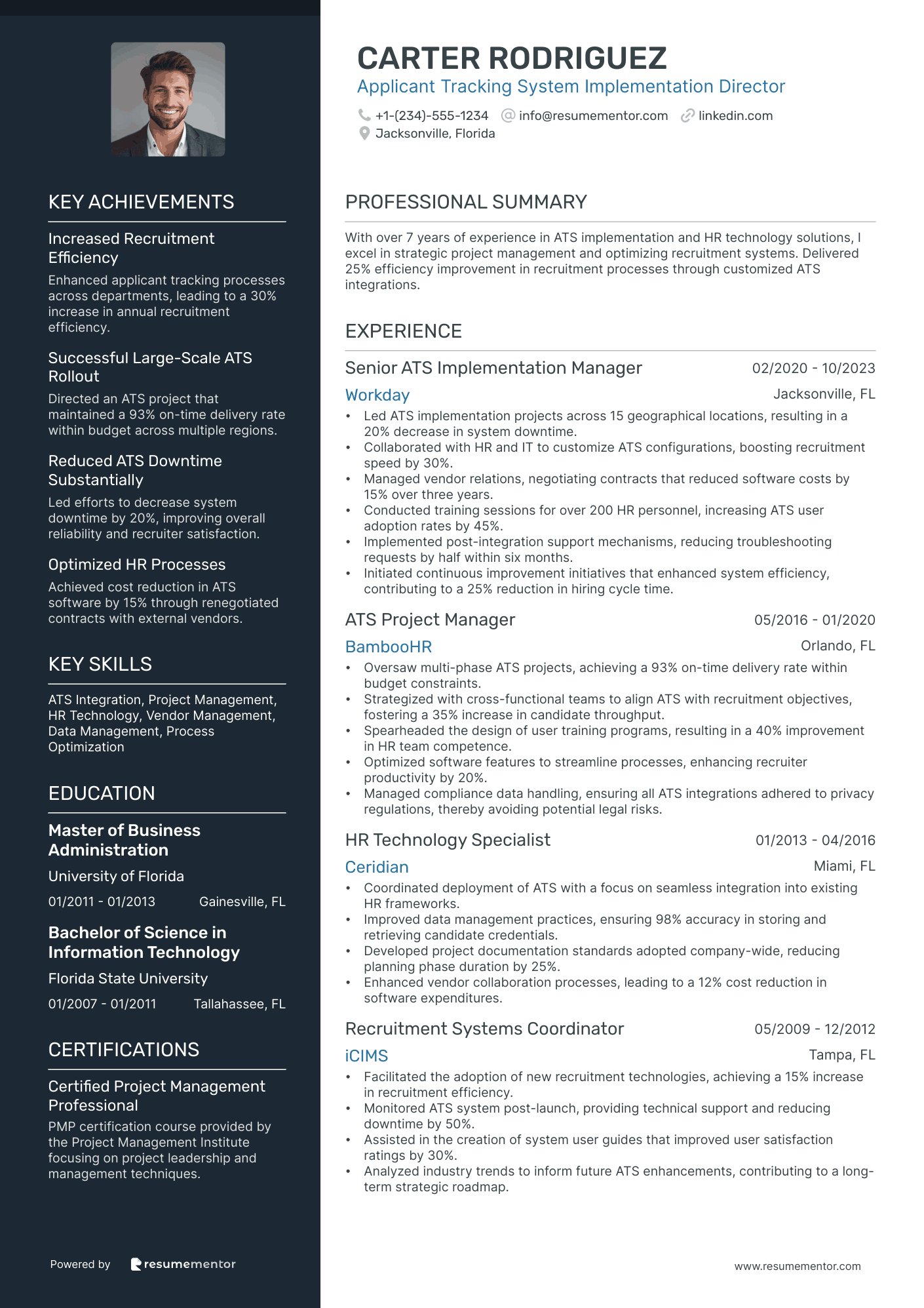 Applicant Tracking System Implementation Director